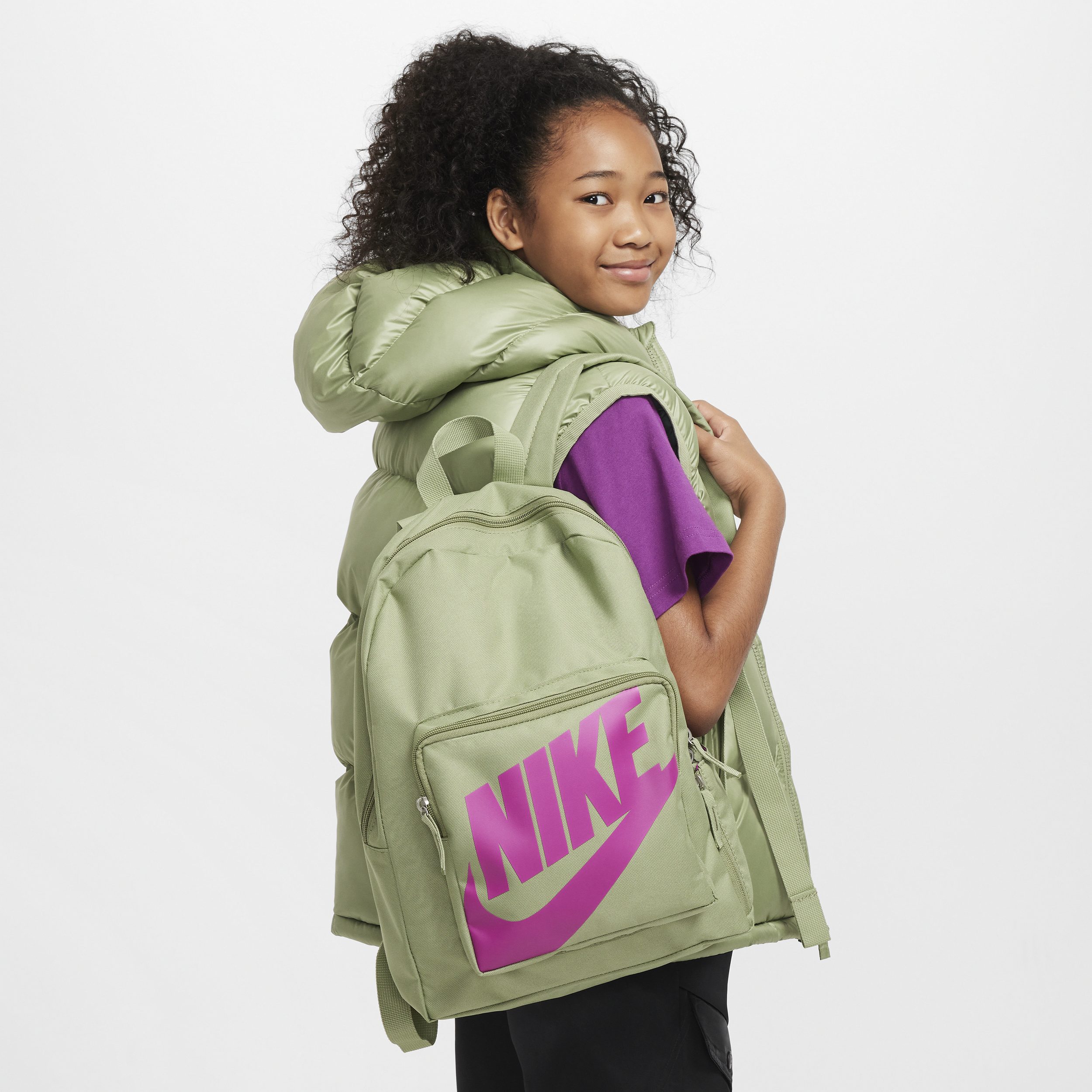 Sac à dos Nike Classic pour Enfant (16 L) - Vert