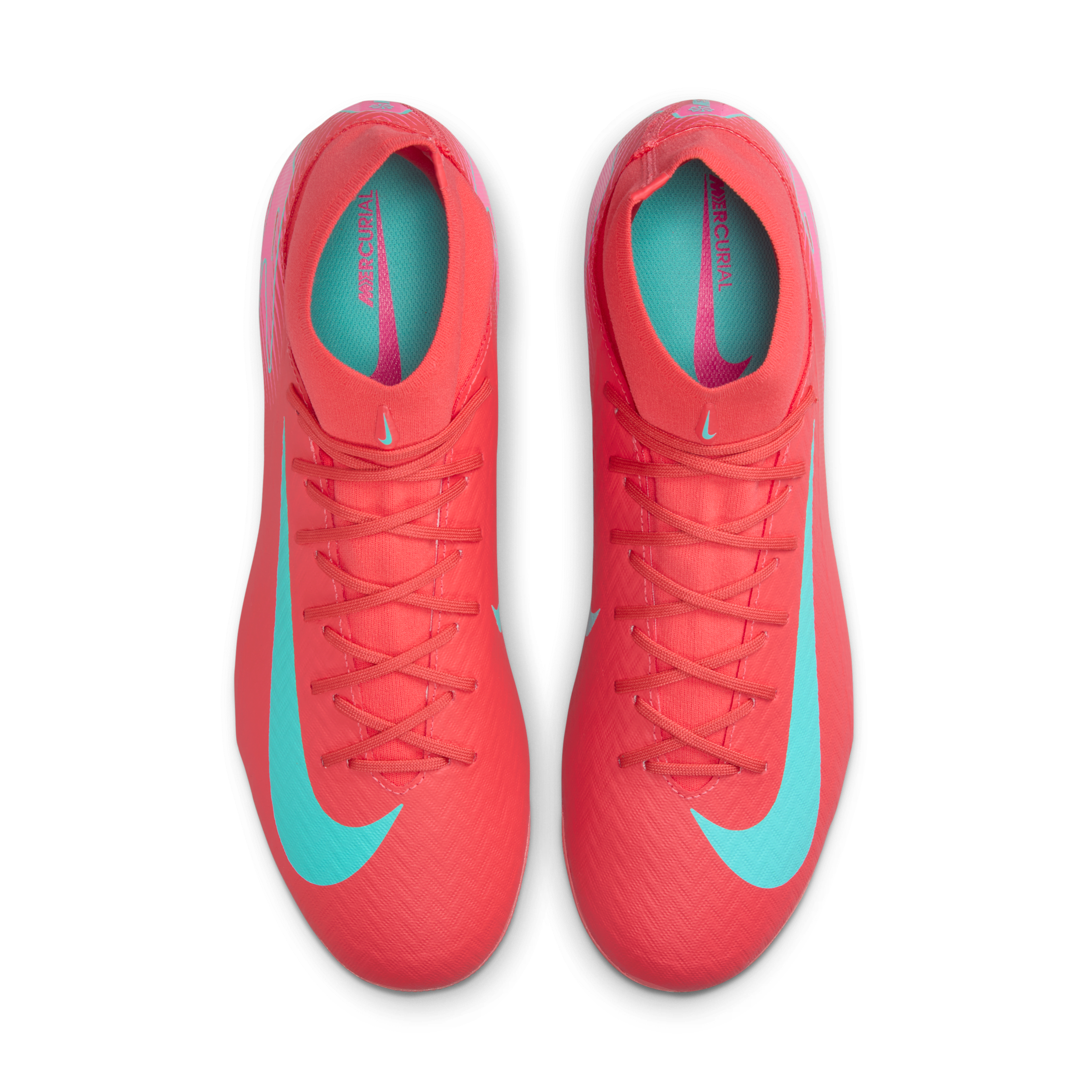 Chaussure de foot montante à crampons AG Nike Mercurial Superfly 10 Academy - Rouge