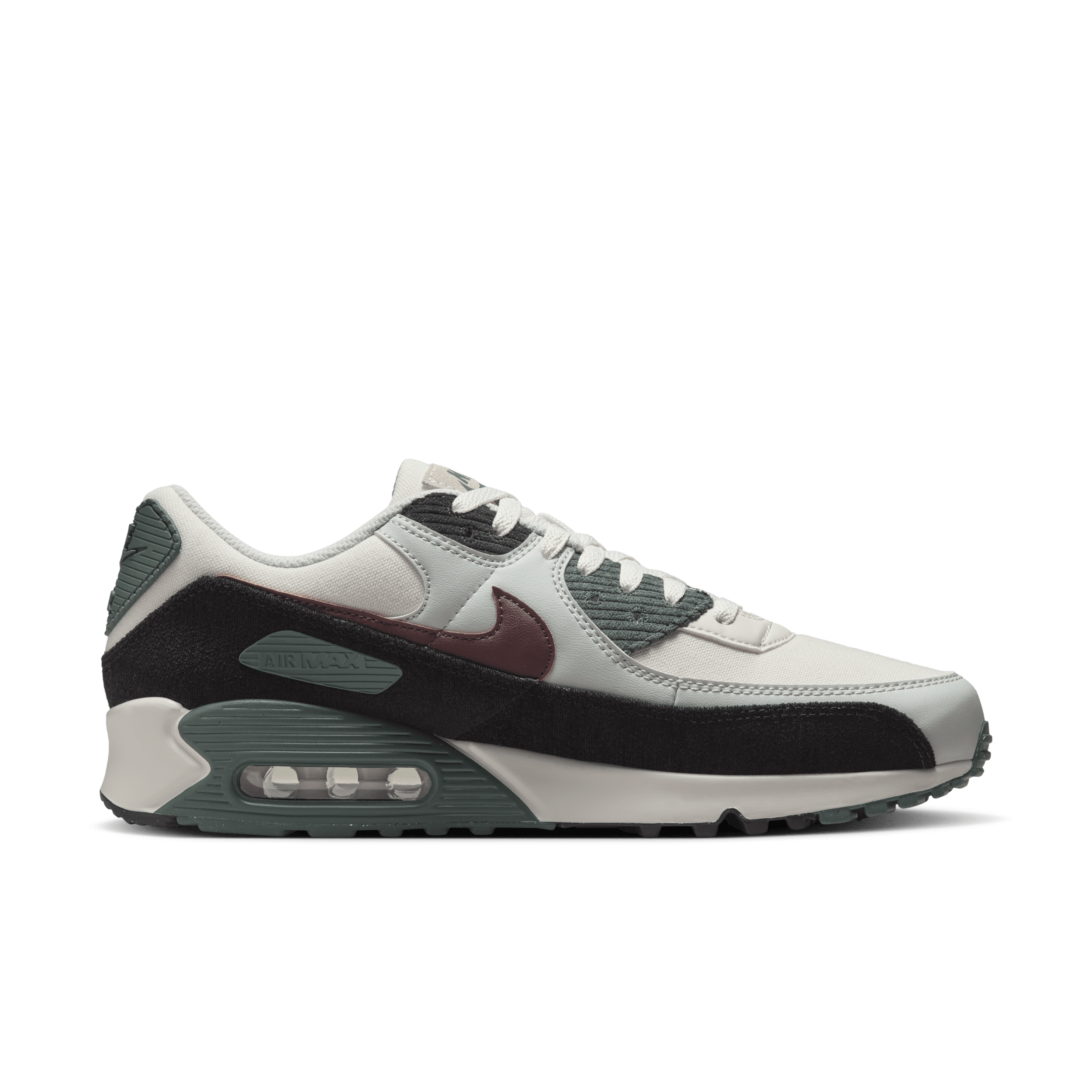 Chaussure Nike Air Max 90 Premium pour Homme - Gris