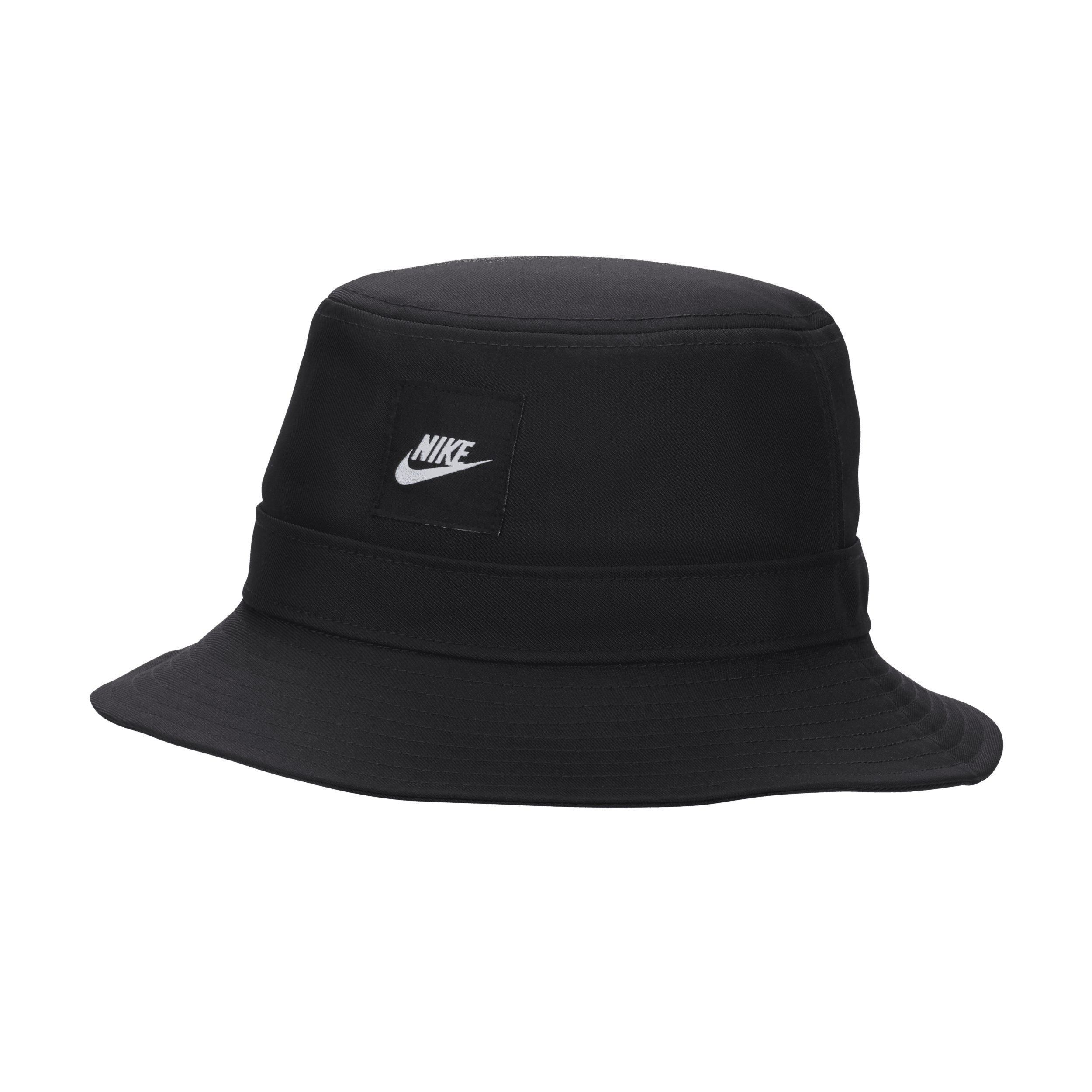 Nike Apex Kids' Futura Bucket Hat - Black - Polyester - 50% Recycled Polyester