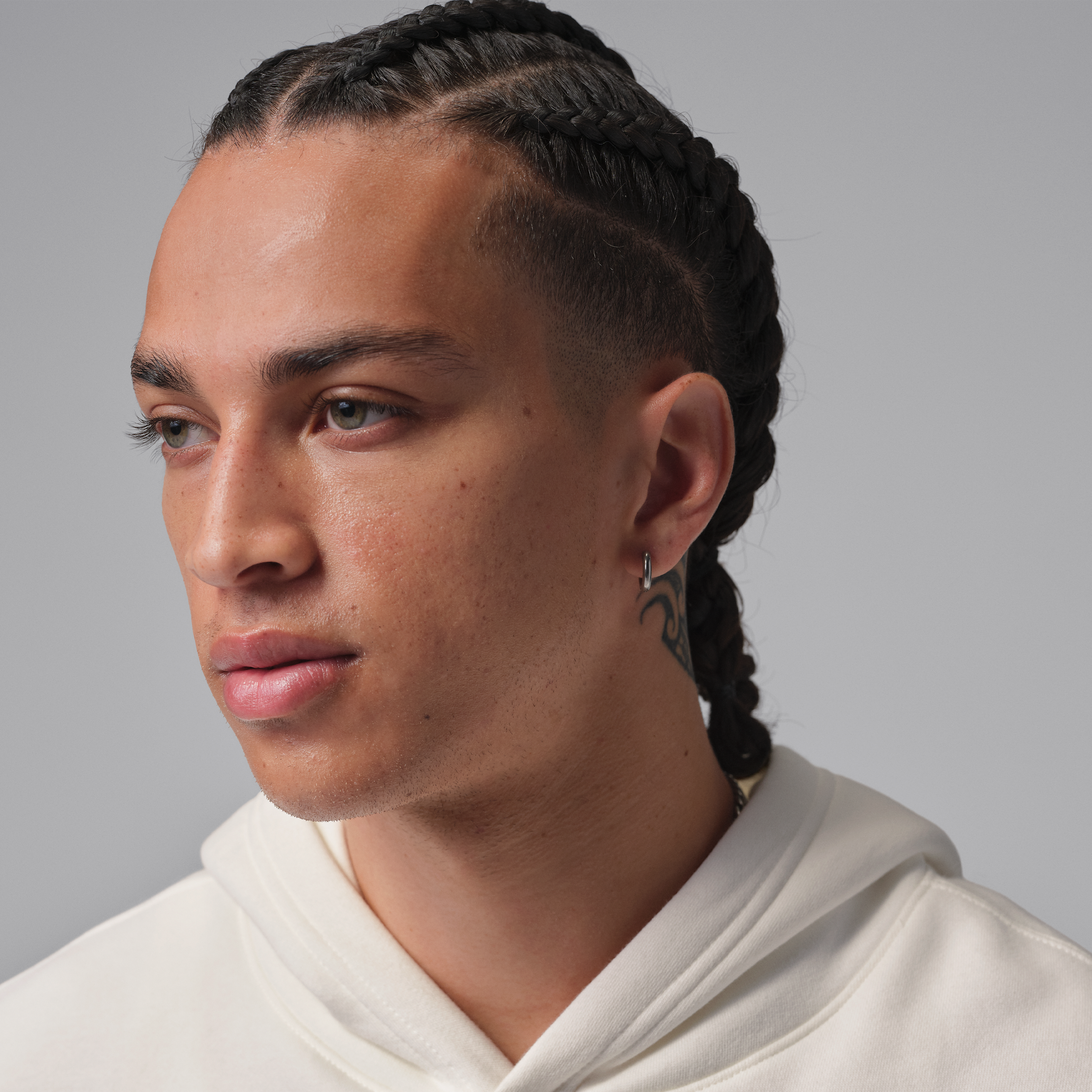 Thumbnail - Jordan Brooklyn Fleece Hoodie (Herren) - Weiß