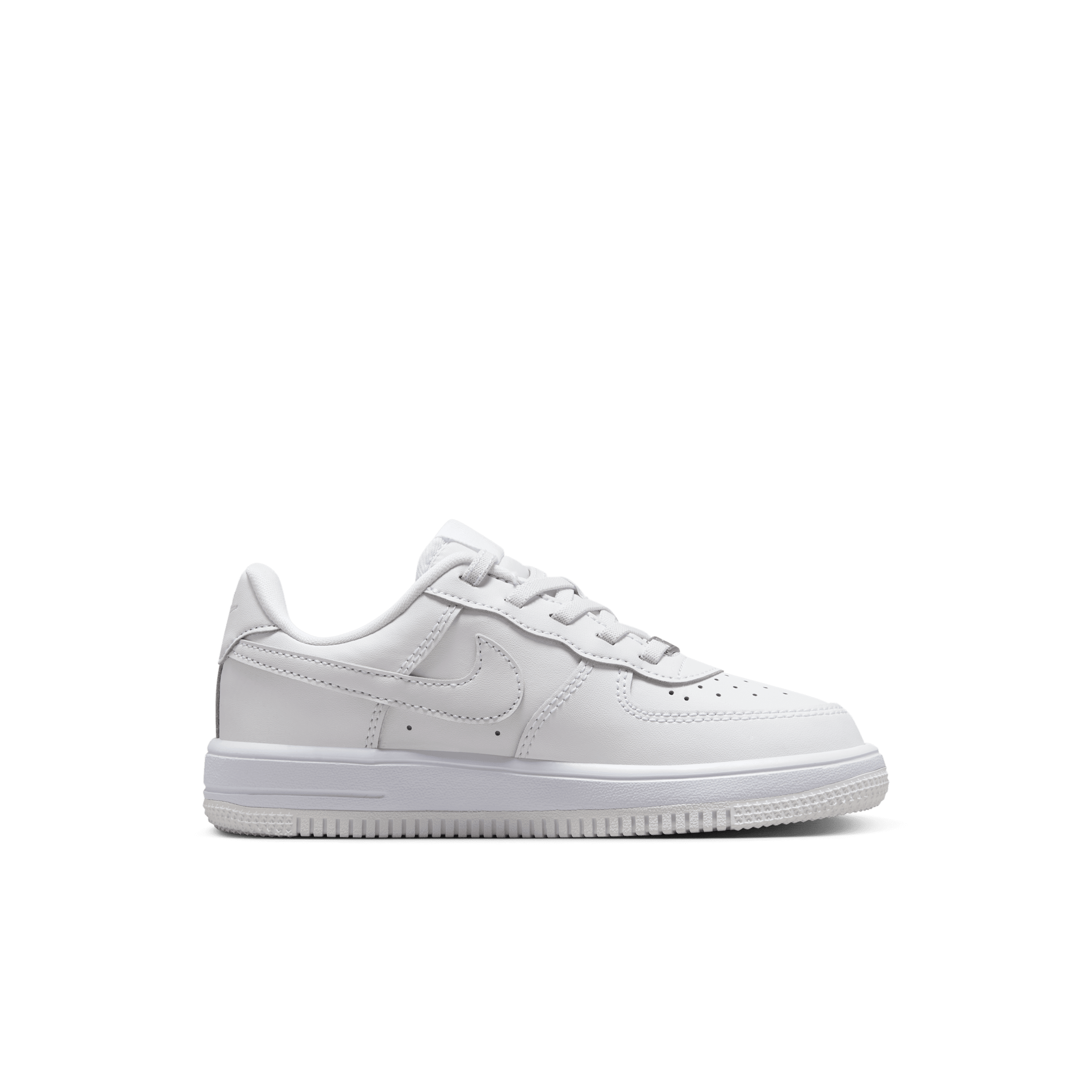 Thumbnail - Nike Force 1 Low EasyOn Schuh (jüngere Kinder) - Weiß