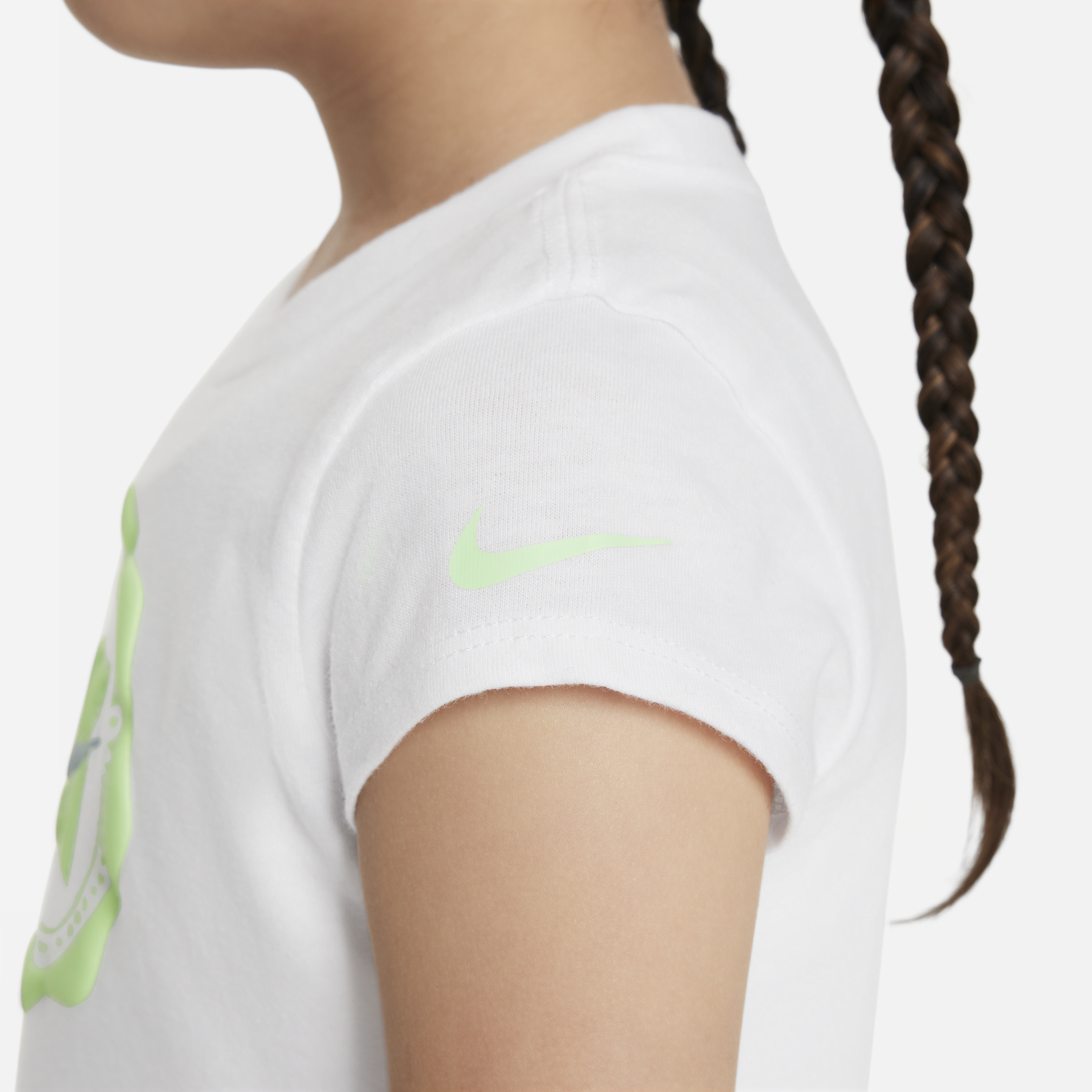 Nike Prep in Your Step T-shirt met graphic voor peuters Wit
