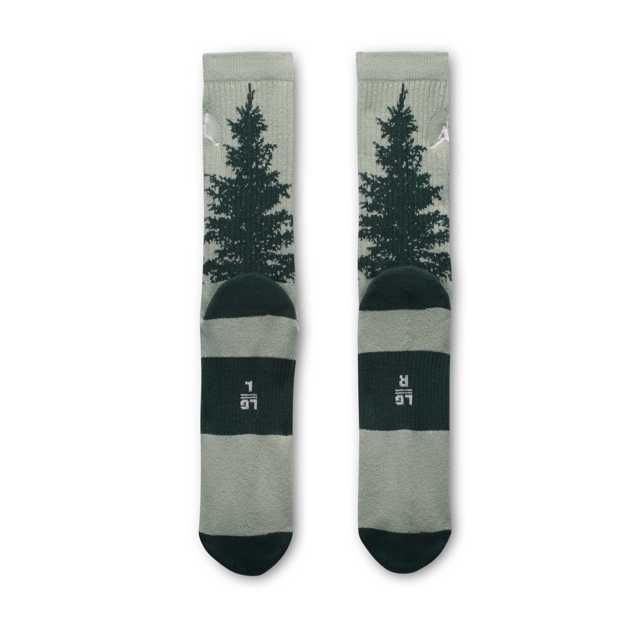 Thumbnail - Jordan Everyday Crew-Socken (1 Paar) - Grün