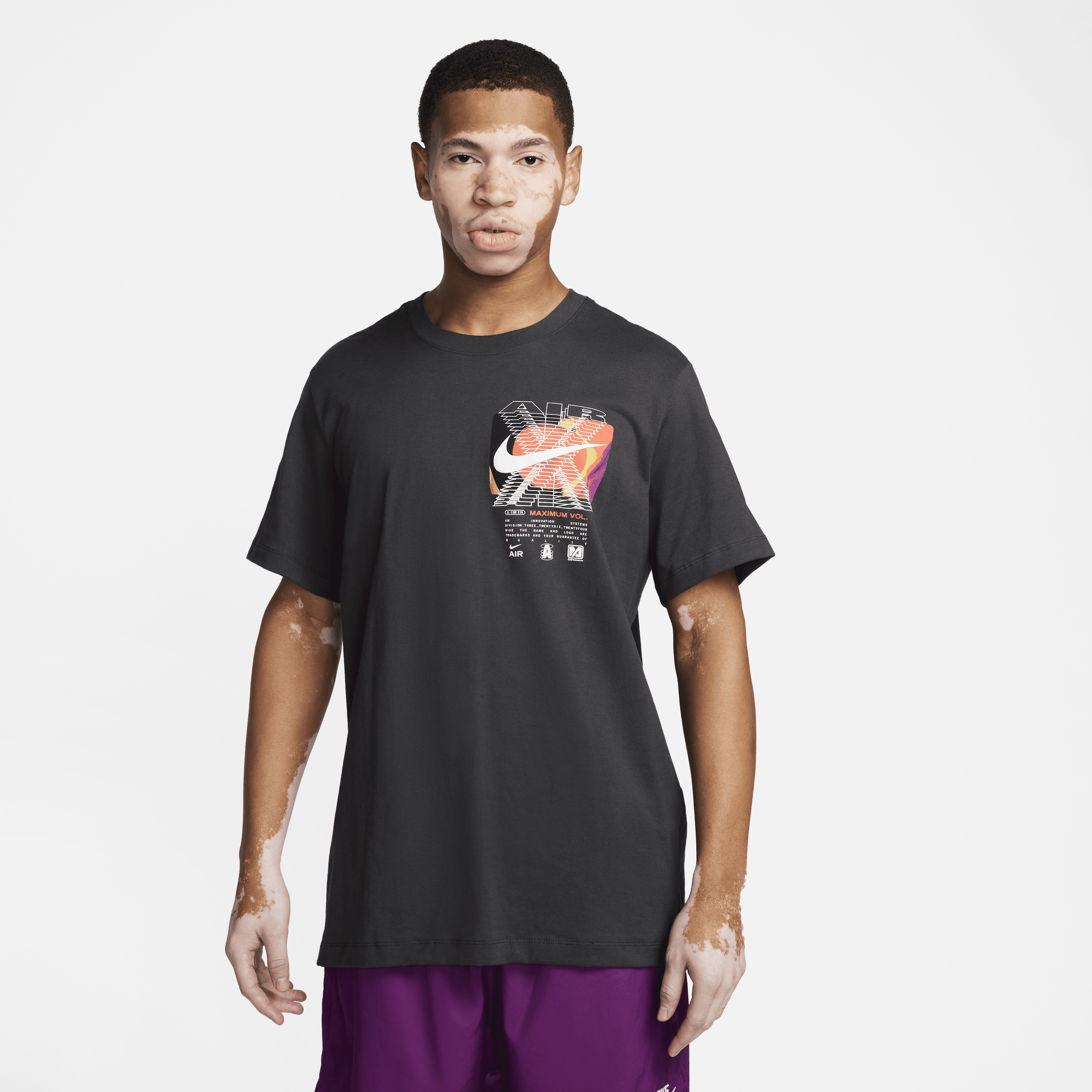 Nike Sportswear T-shirt met ronde hals voor heren Grijs