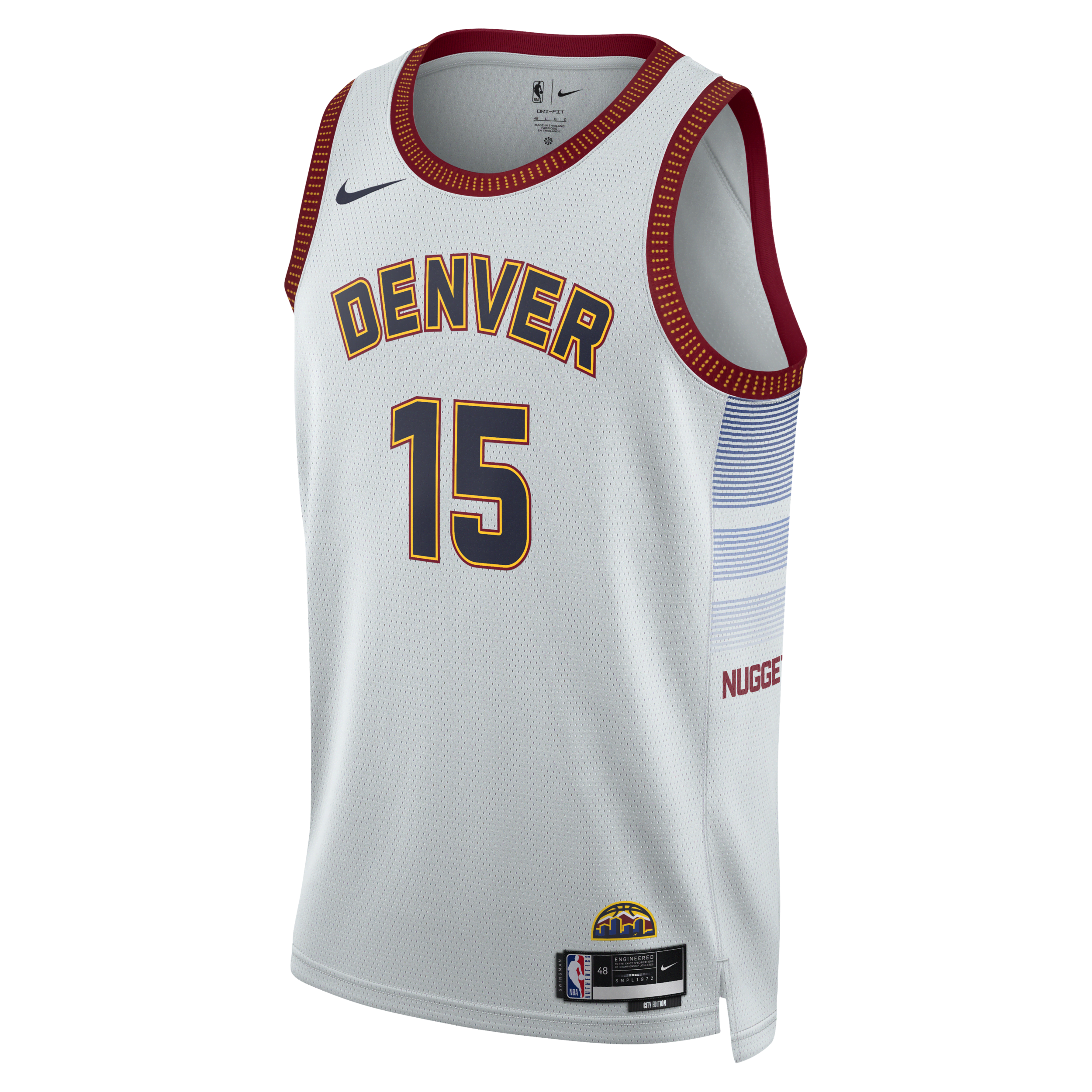 Koszulka Nike Dri-FIT NBA Swingman Nikola Jokic Denver Nuggets City Edition - Szary