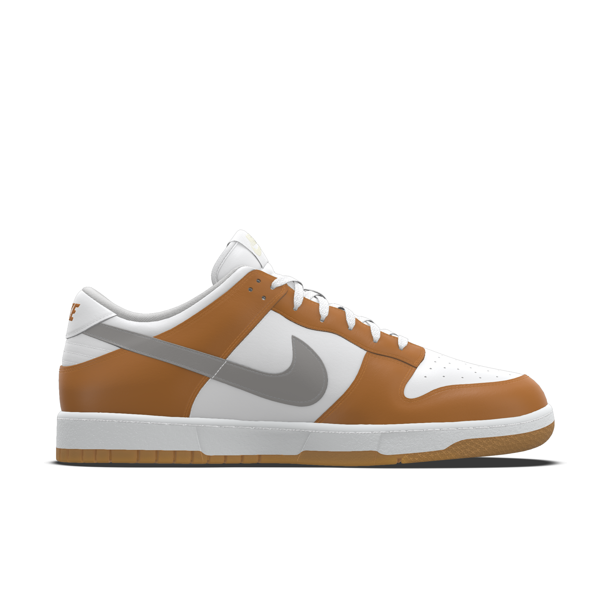 Chaussure personnalisable Nike Dunk Low By You pour Homme - Marron - 3005267197