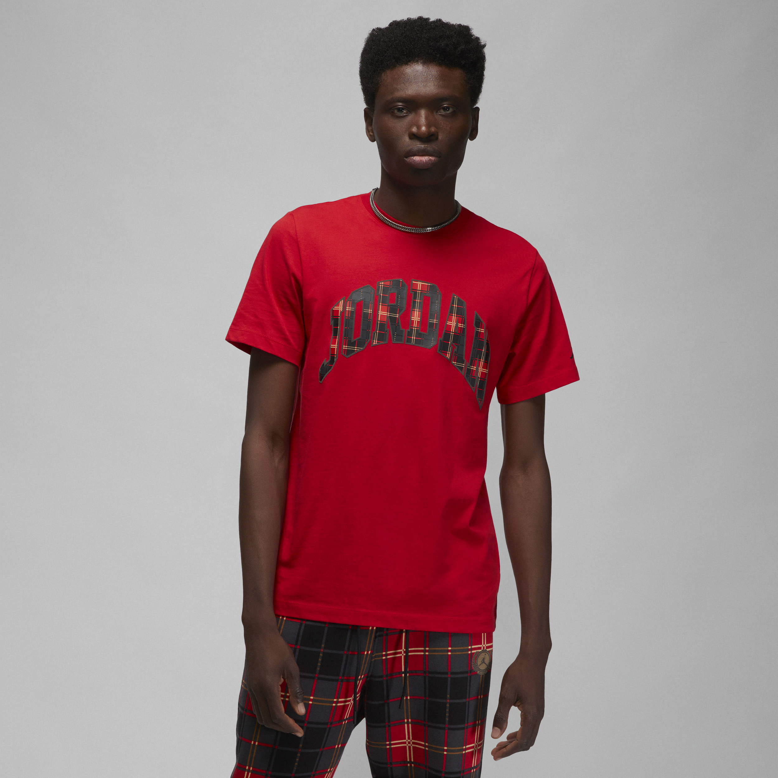 T-shirt męski Jordan Brand Holiday - Czerwony