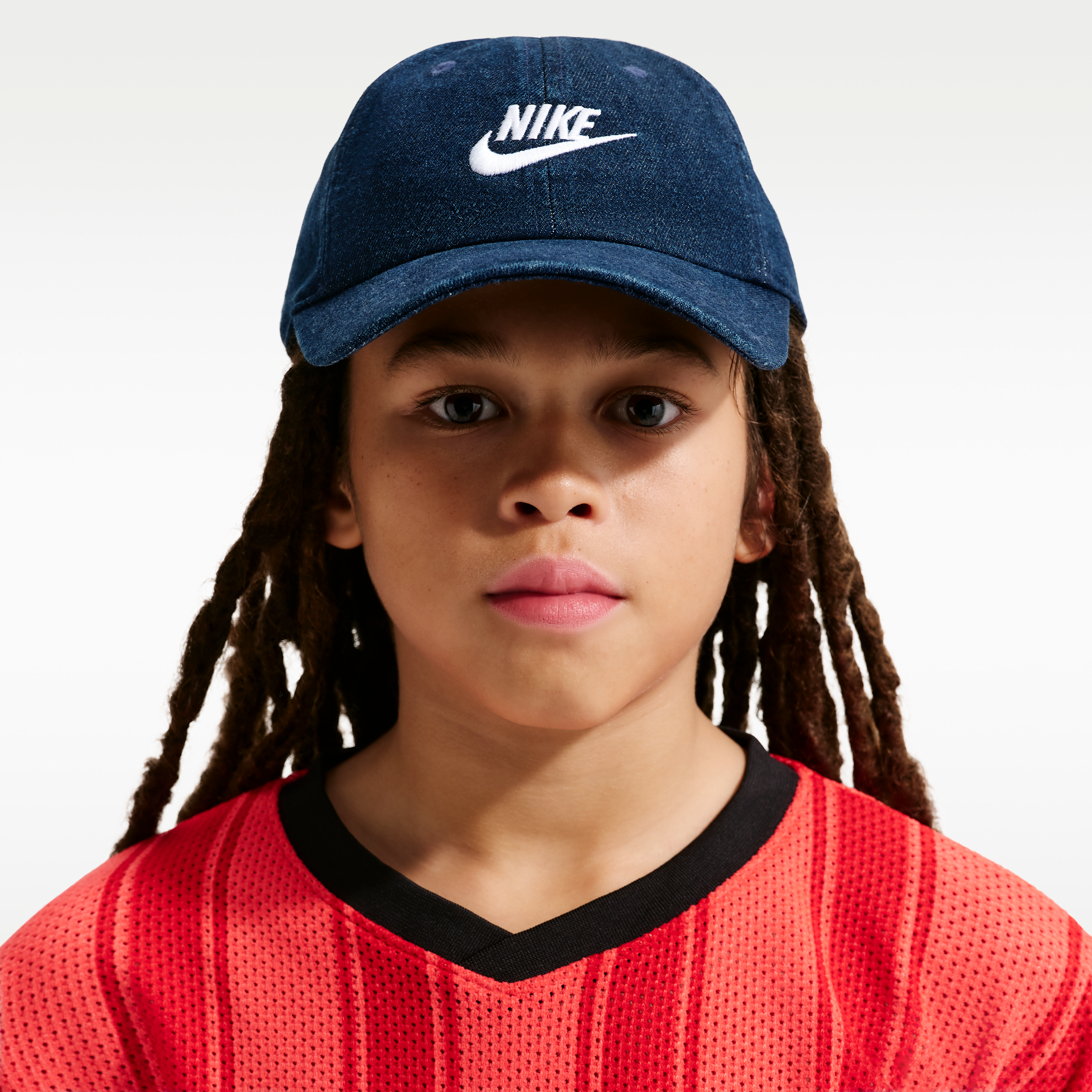 Cappello in denim non strutturato Nike Club – Bambino/a - Blu