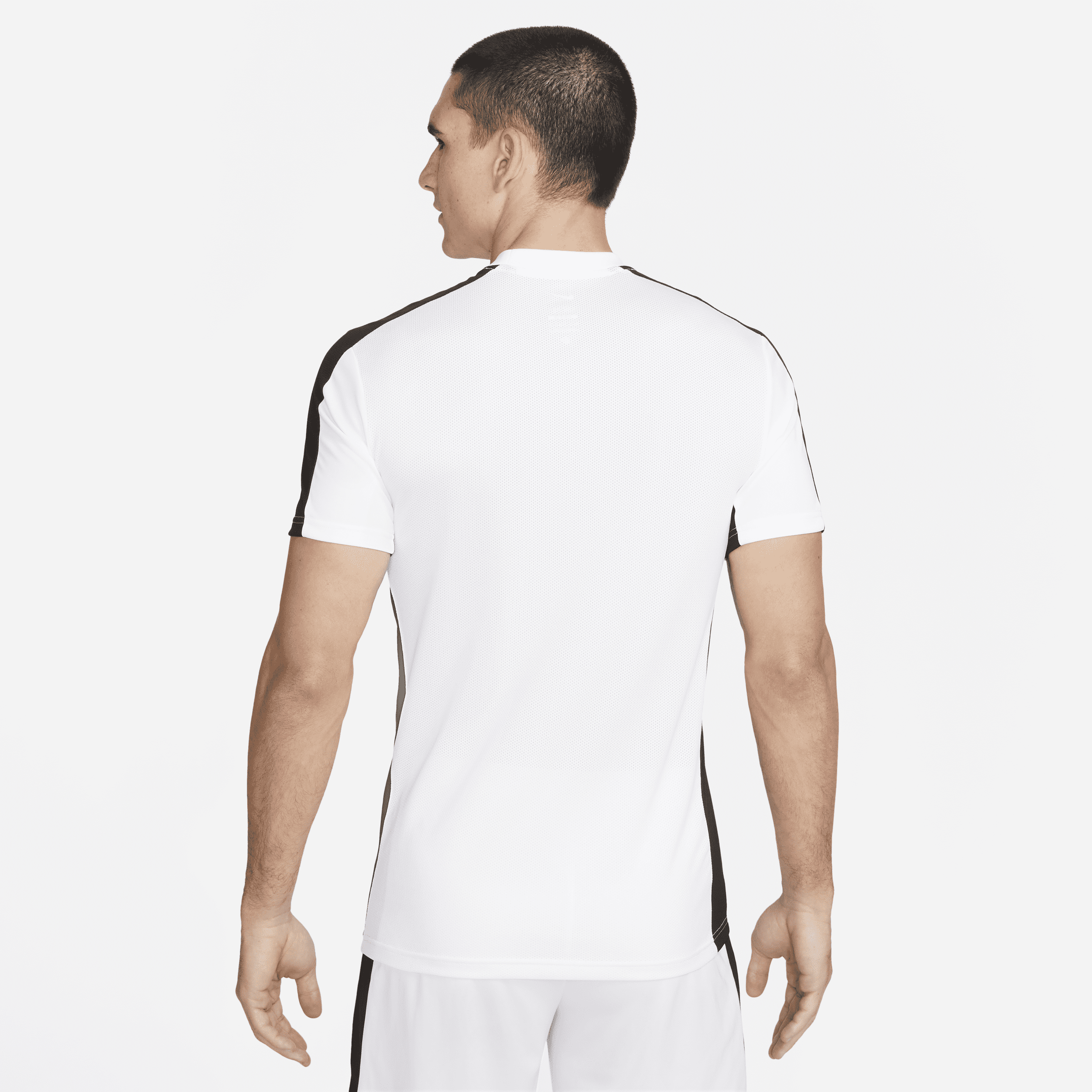 Haut de foot à manches courtes Nike Dri-FIT Academy pour homme - Blanc