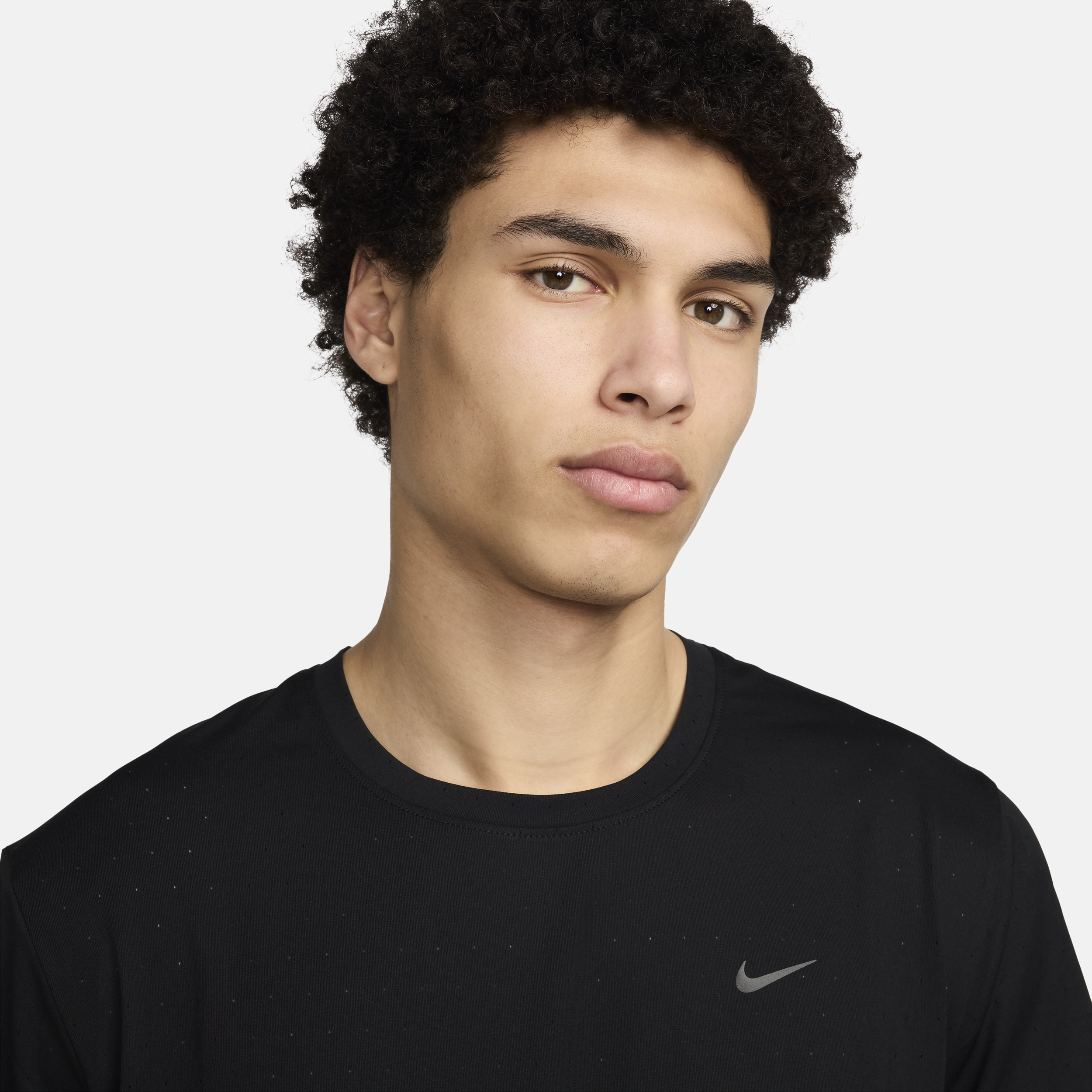 Nike Running Division Dri-FIT ADV hardlooptop met korte mouwen voor heren Zwart