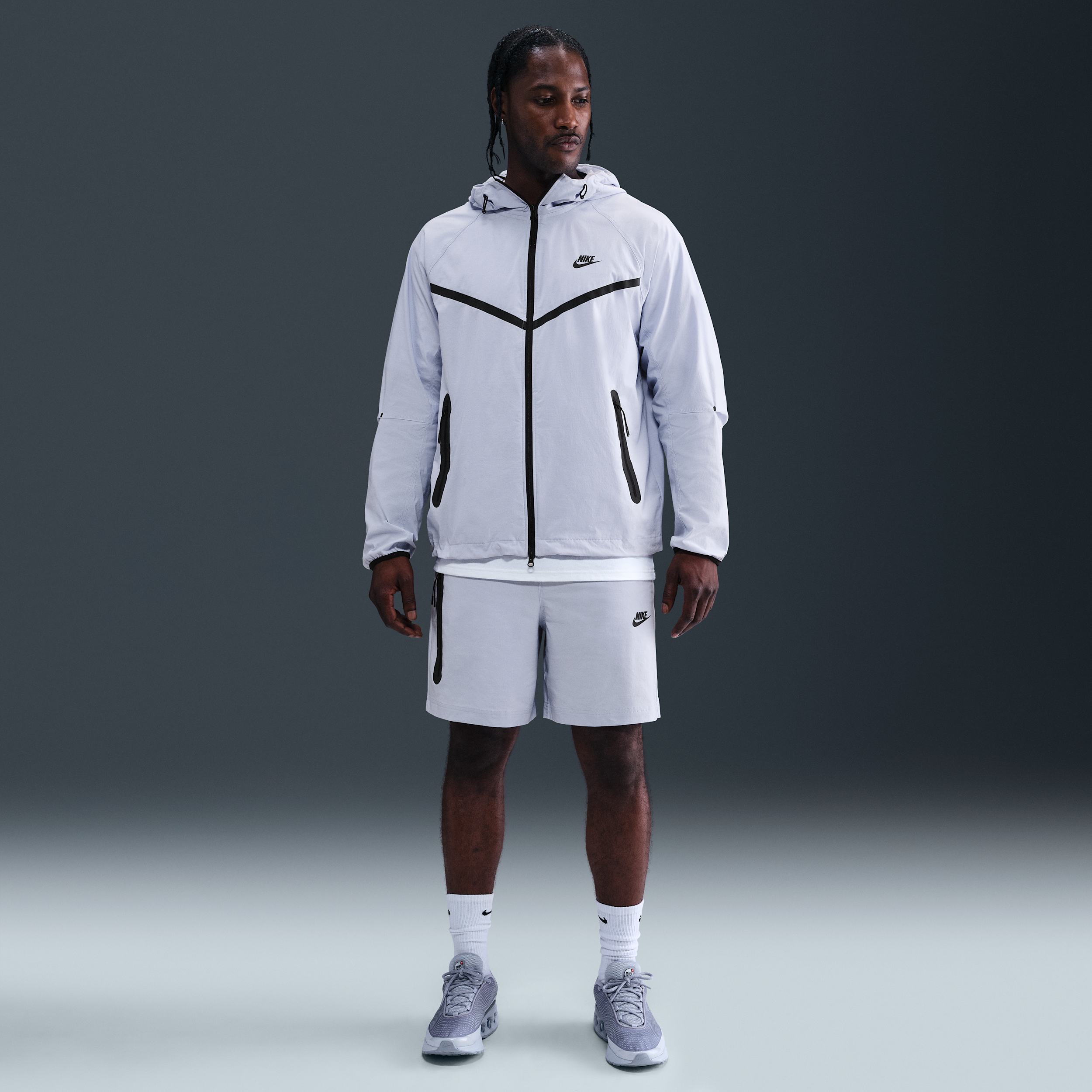 Thumbnail - Nike Tech Webshorts (Herren) - Grau