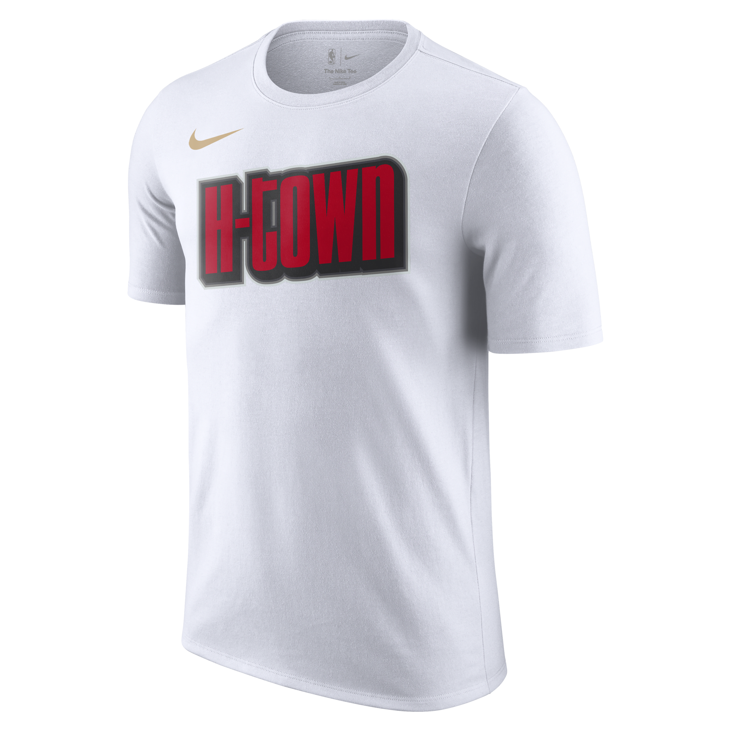 T-shirt Nike NBA Houston Rockets Essential City Edition pour homme - Blanc