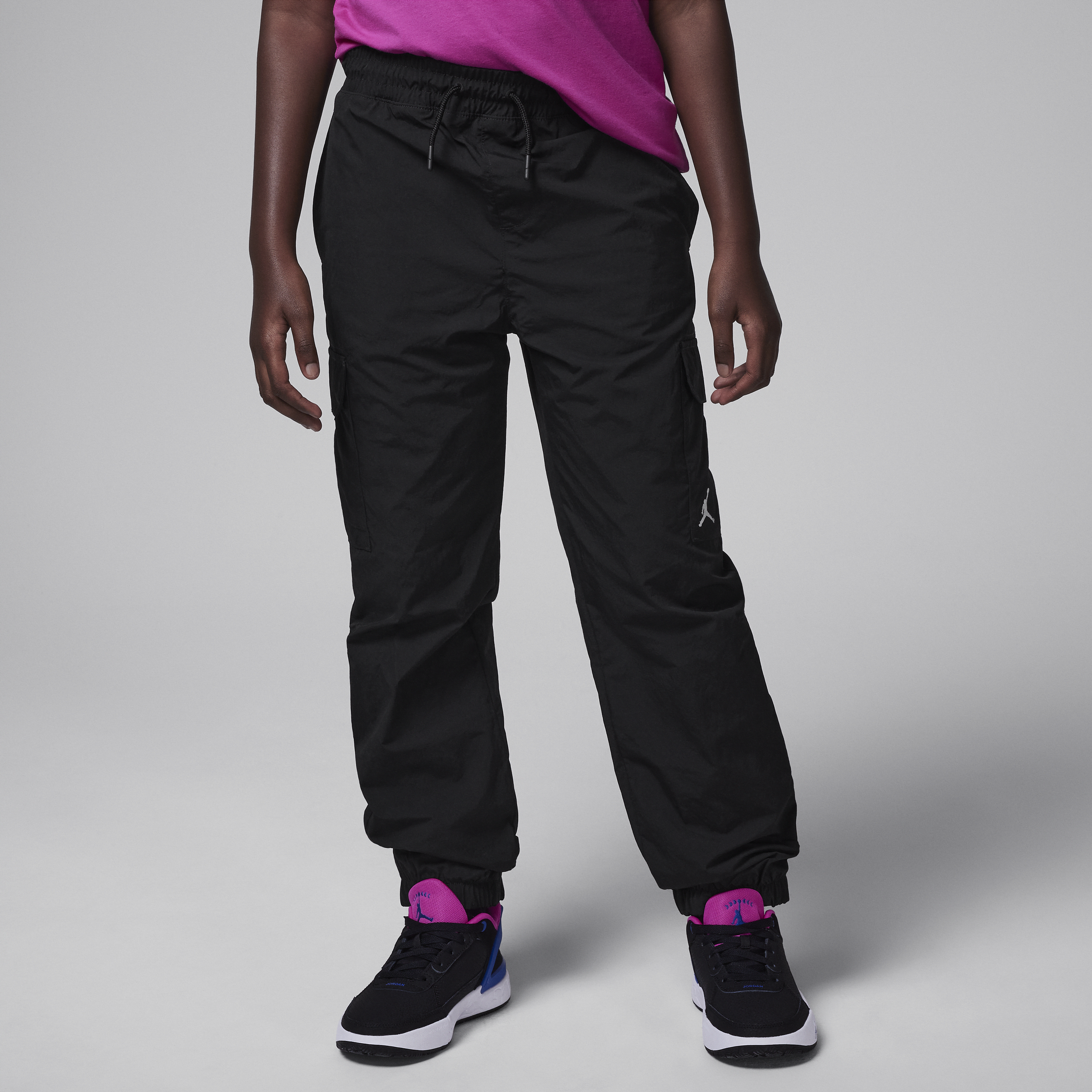 Pantalon cargo double MJ Jordan pour ado - Noir