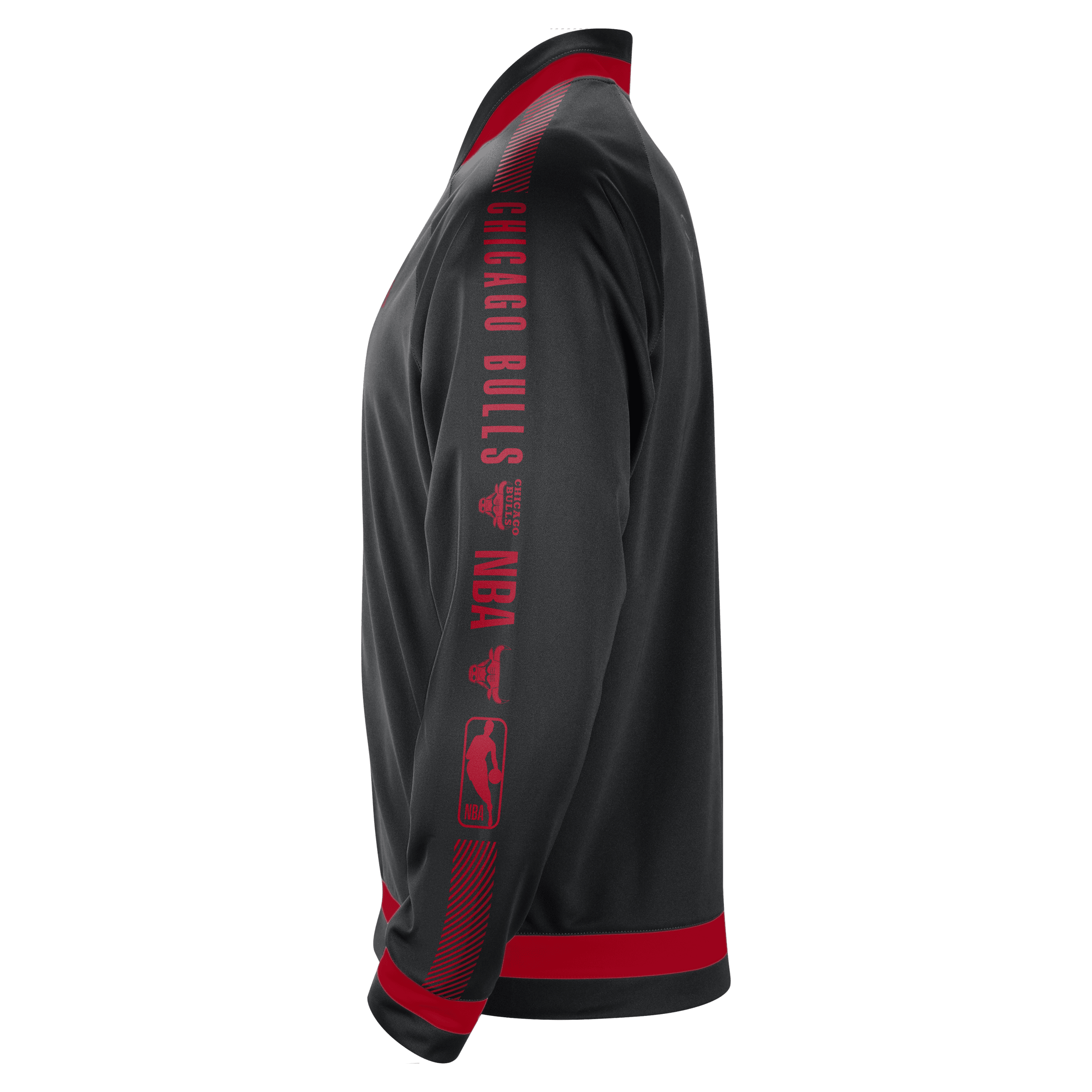 Nike Chicago Bulls Starting 5 Courtside Dri-FIT NBA-jack voor heren Zwart