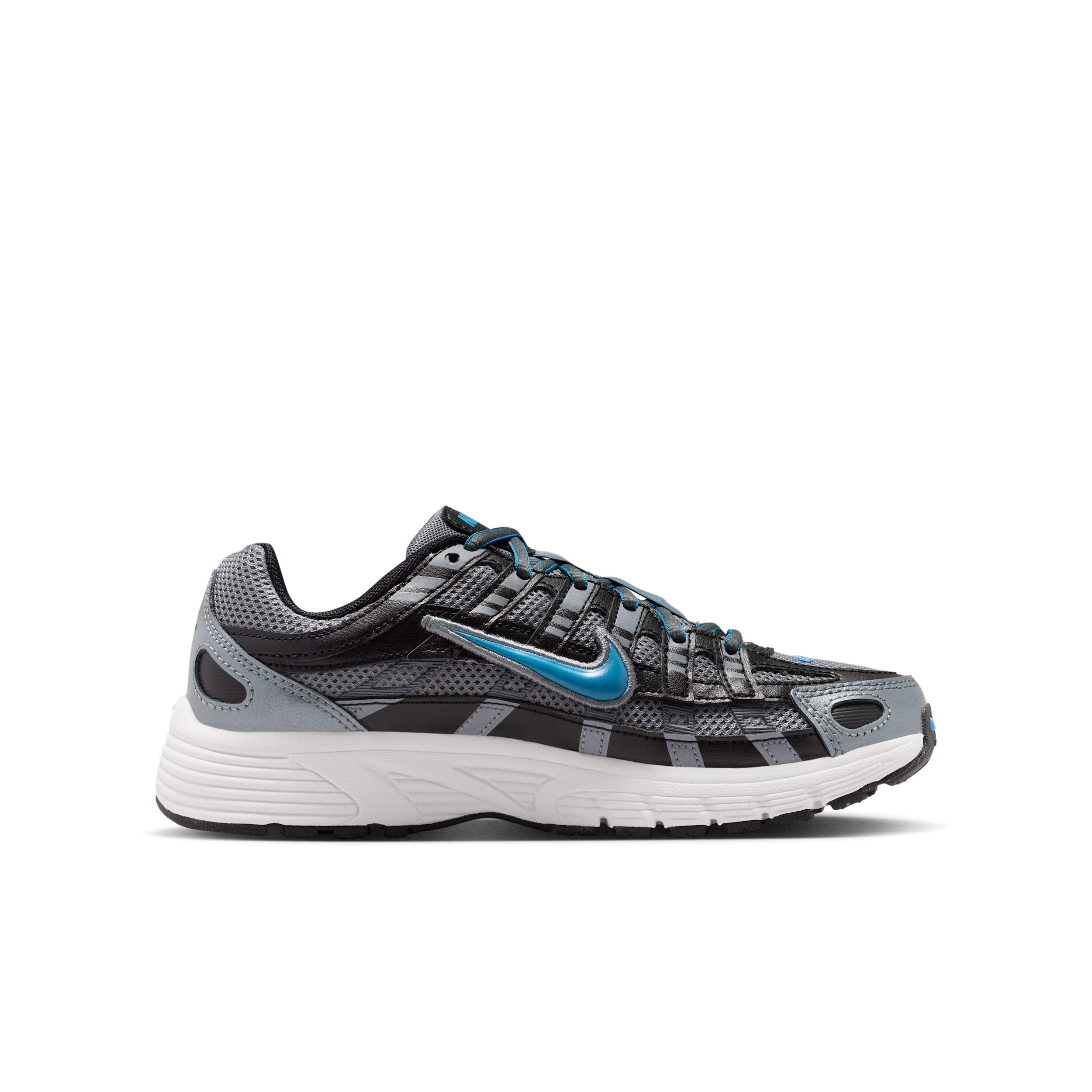 Thumbnail - Nike P-6000 Schuh (ältere Kinder) - Grau