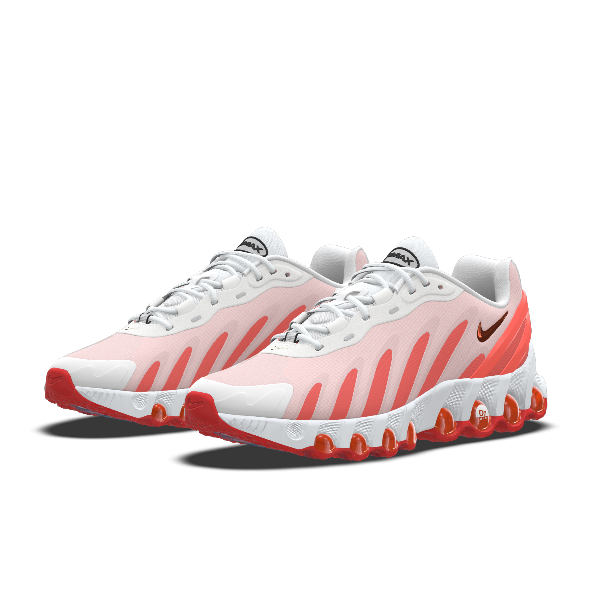 Nike Air Max DN8 By You Custom Women's Shoes - Red - 8684624947