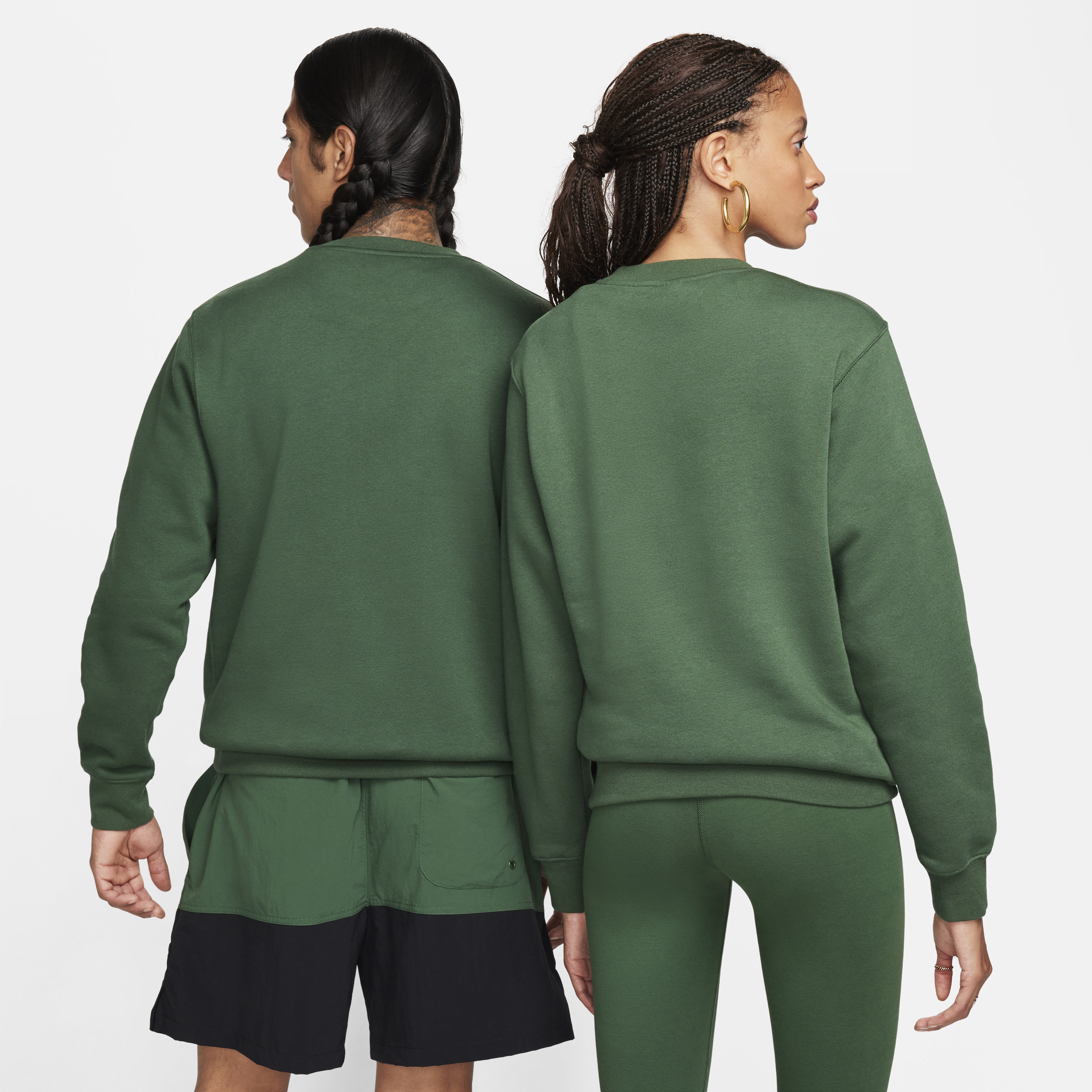 Haut Nike Sportswear Club Fleece pour Homme - Vert