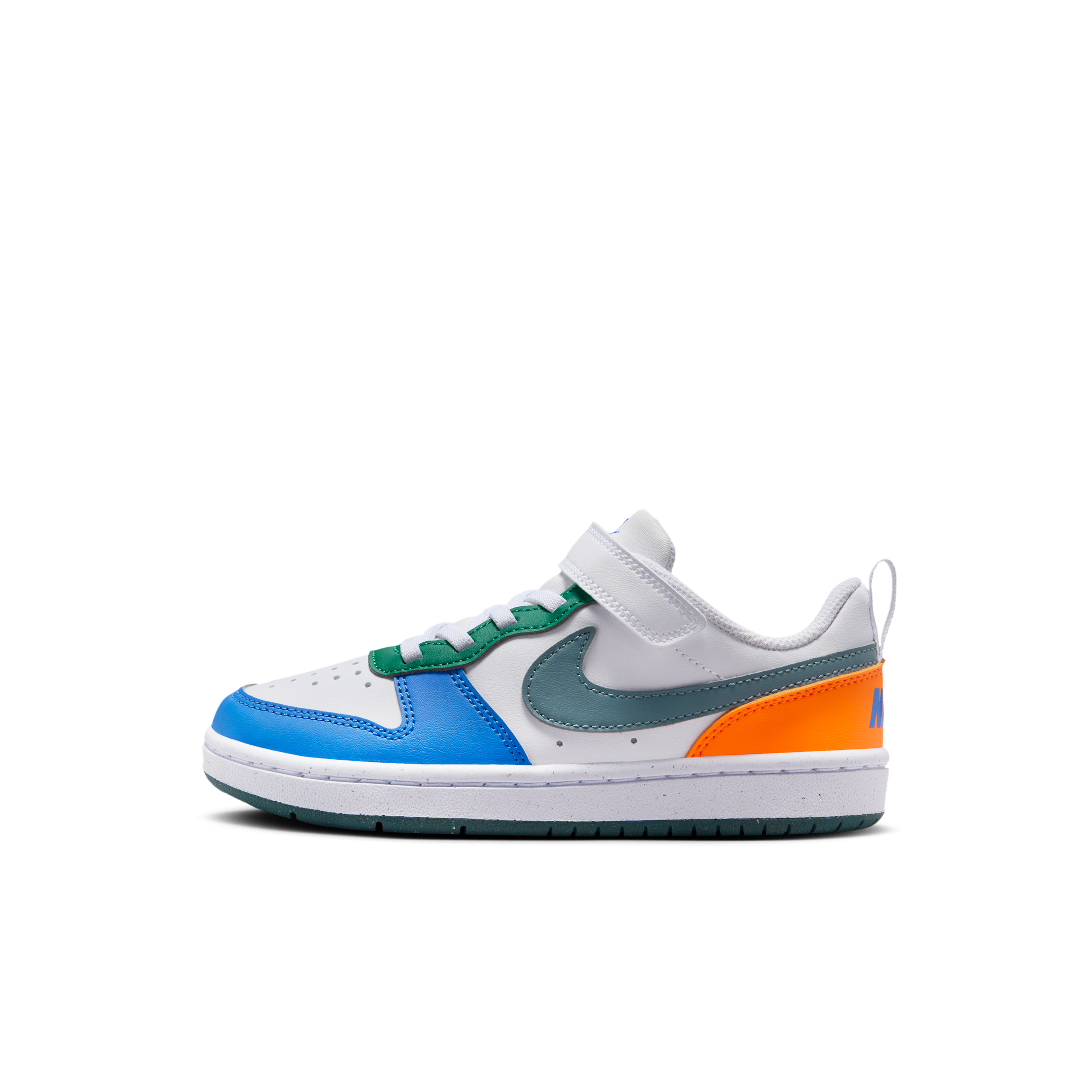 Nike Court Borough Low Recraft Kleuterschoenen - Wit