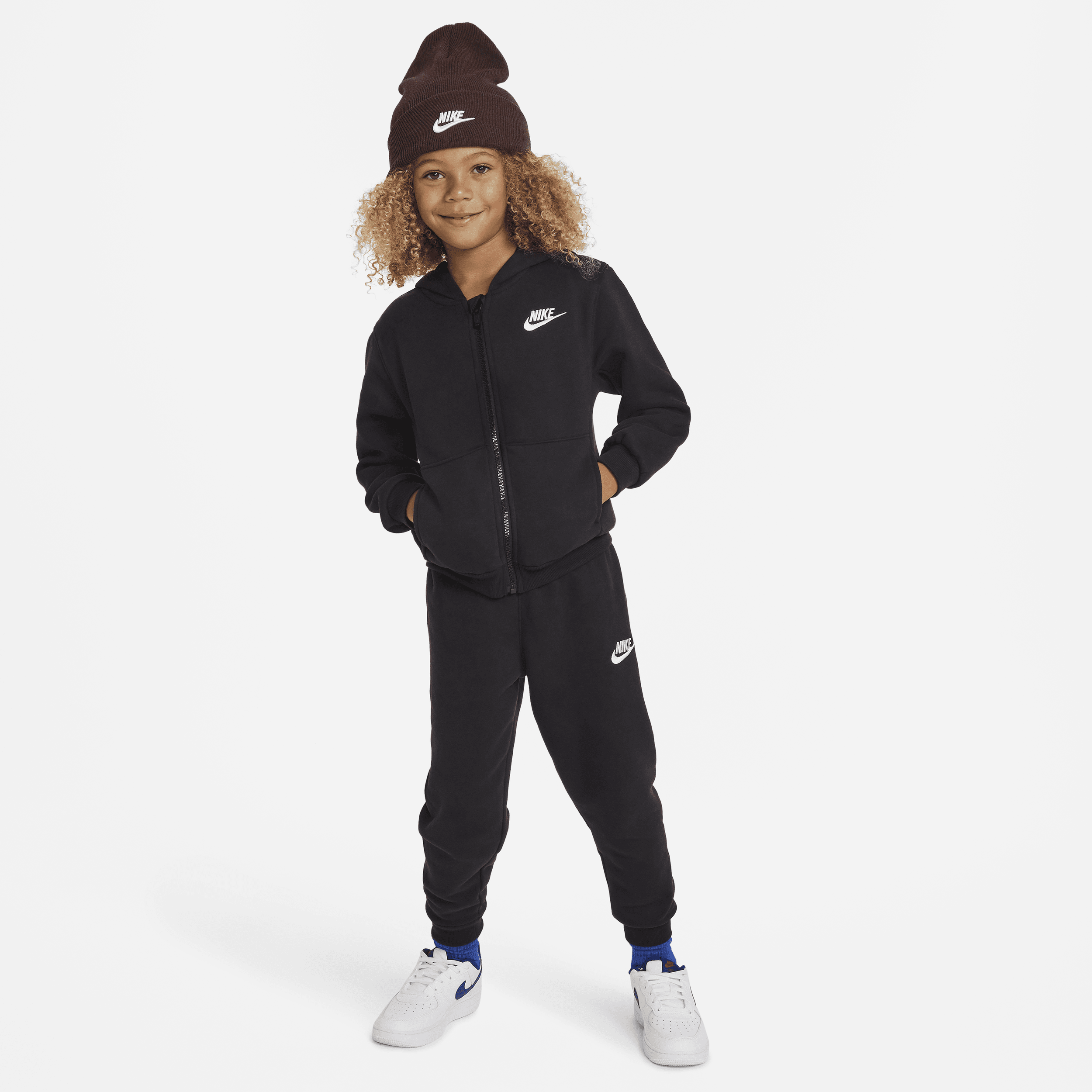 Nike Ensemble Deux Pieces A Zip Club Nike Pour Enfant