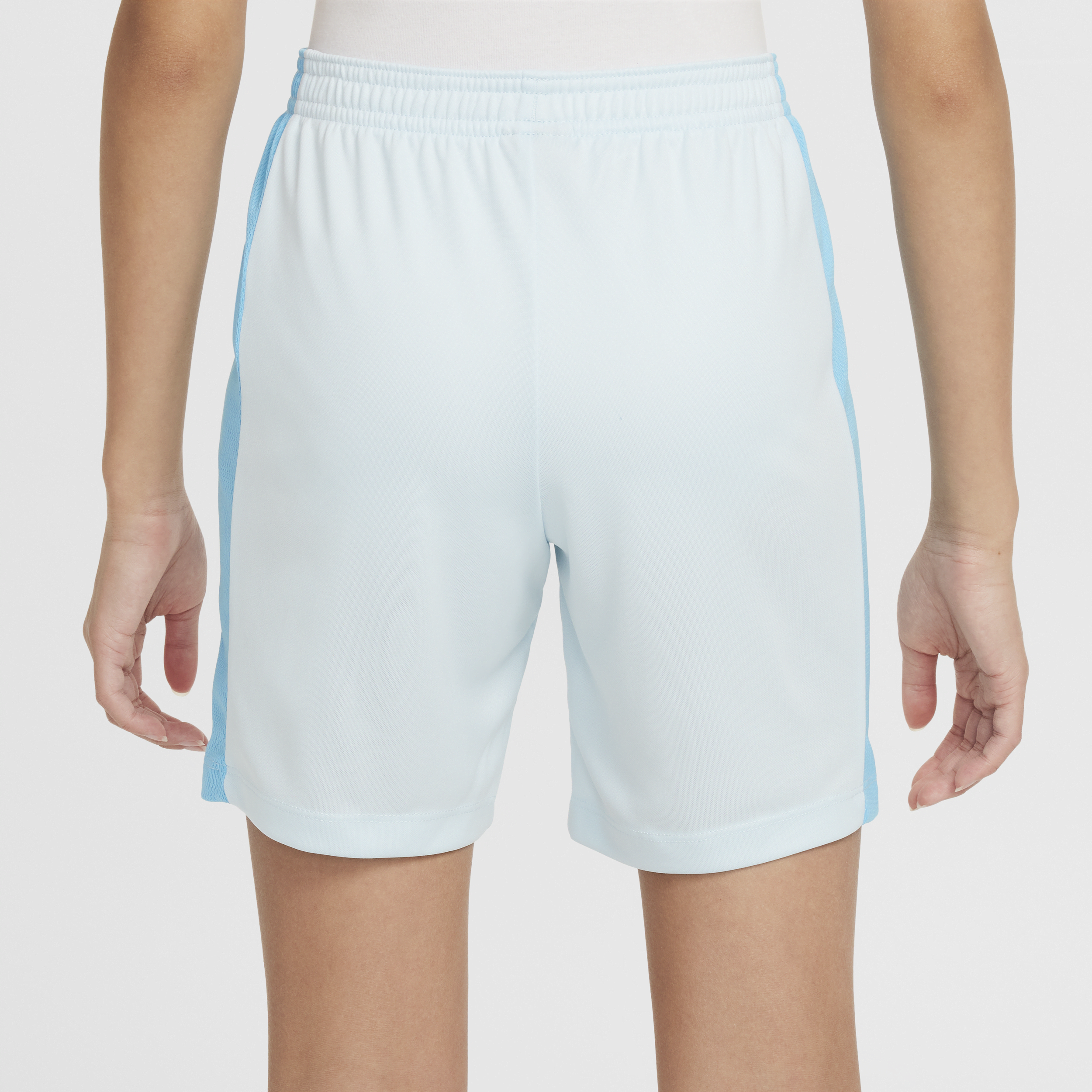 Short de foot Dri-FIT Academy Kylian Mbappé pour ado - Bleu