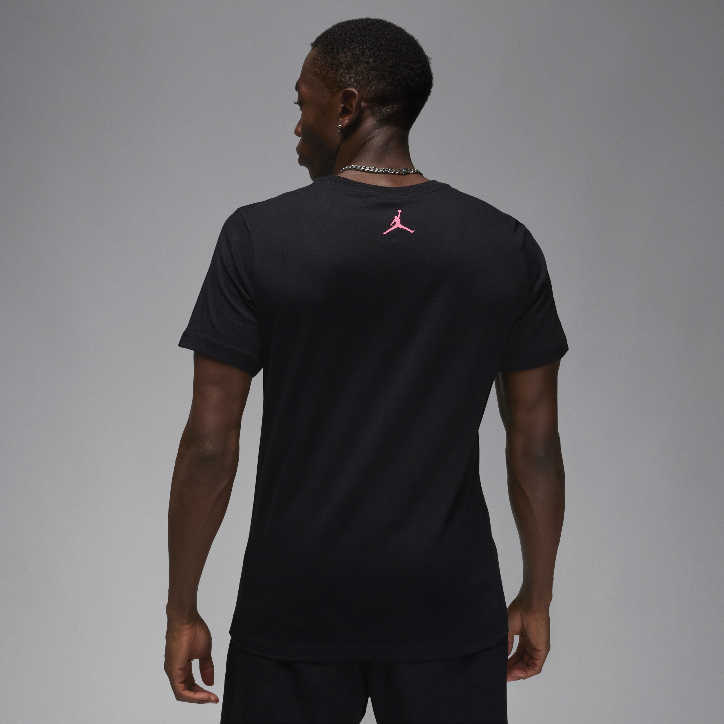 Jordan Dri-FIT Sport T-shirt met graphic voor heren Zwart