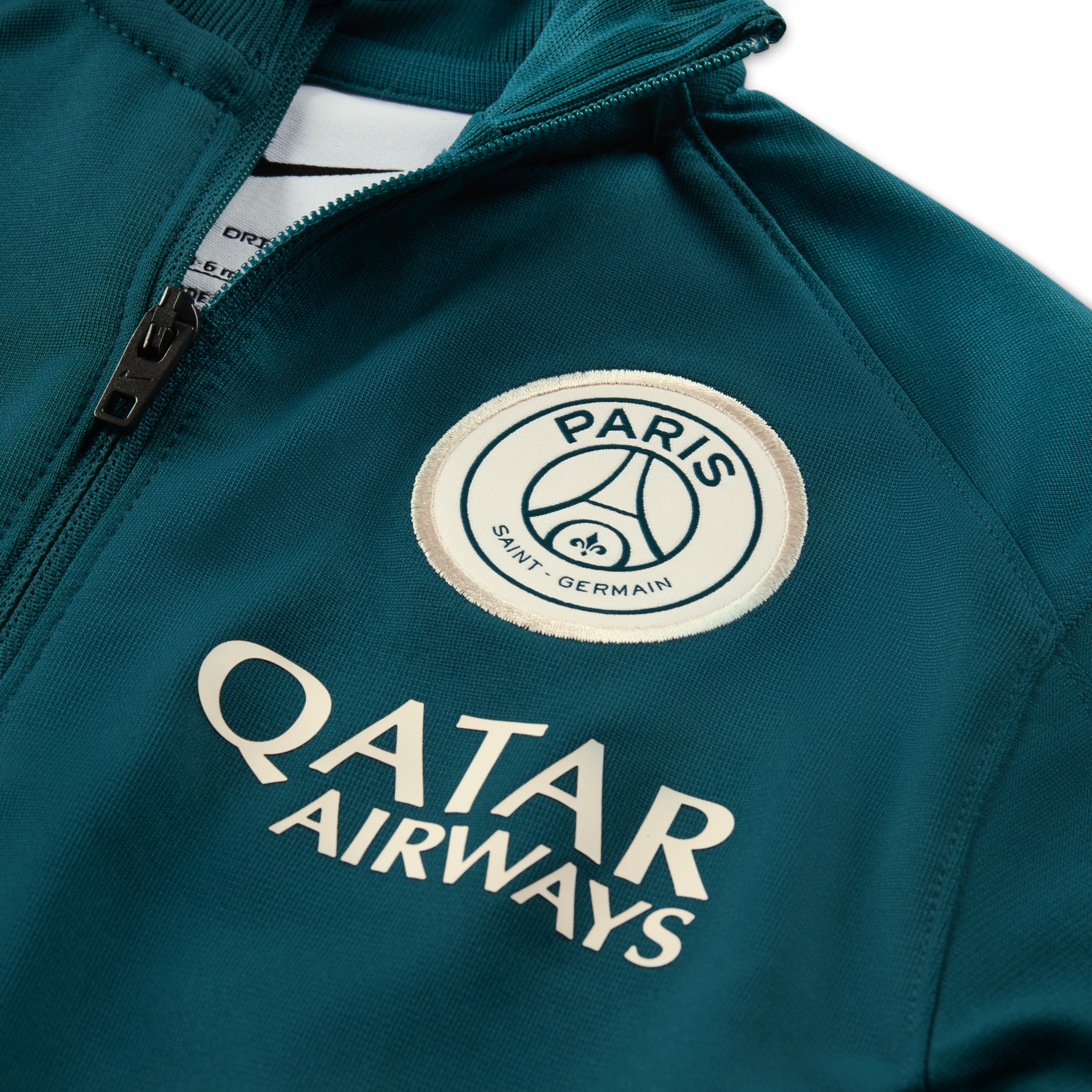 Nike Paris Saint-Germain Strike Dri-FIT knit voetbaltrainingspak voor baby's Groen