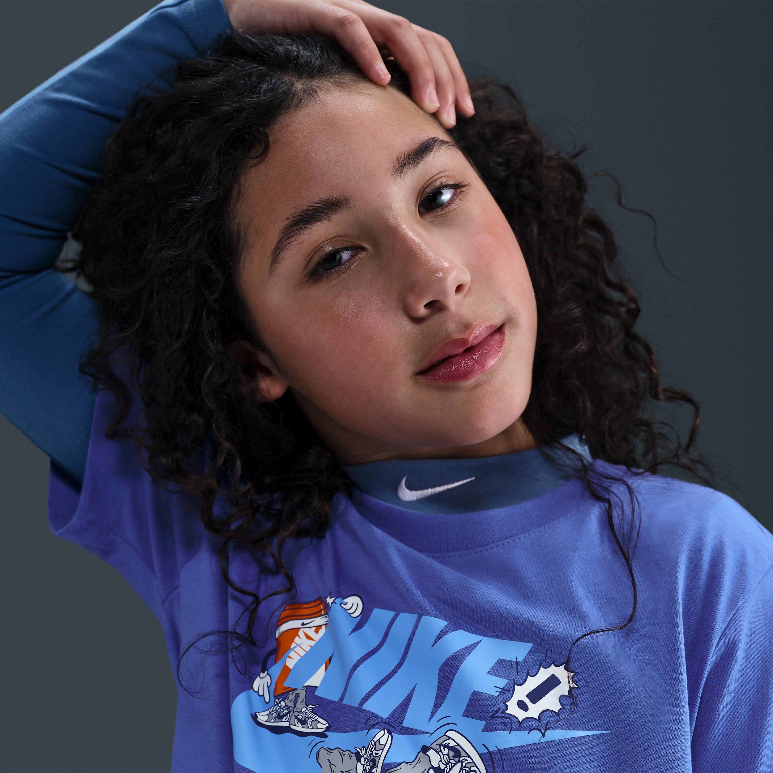 Thumbnail - Nike T-Shirt (ältere Kinder) - Blau
