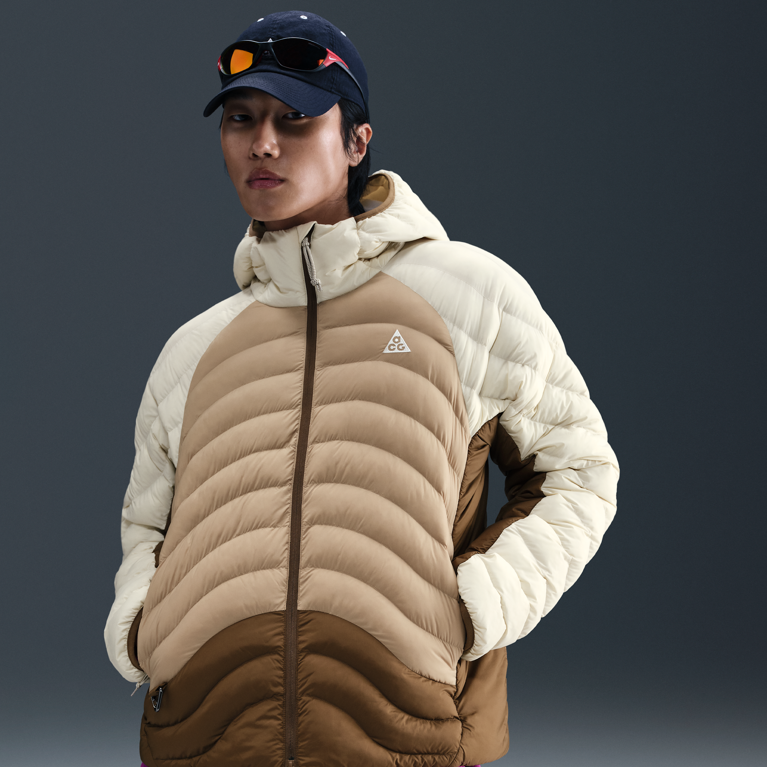 Thumbnail - Nike ACG "Lava Flow" Therma-FIT ADV Jacke (Herren) - Braun