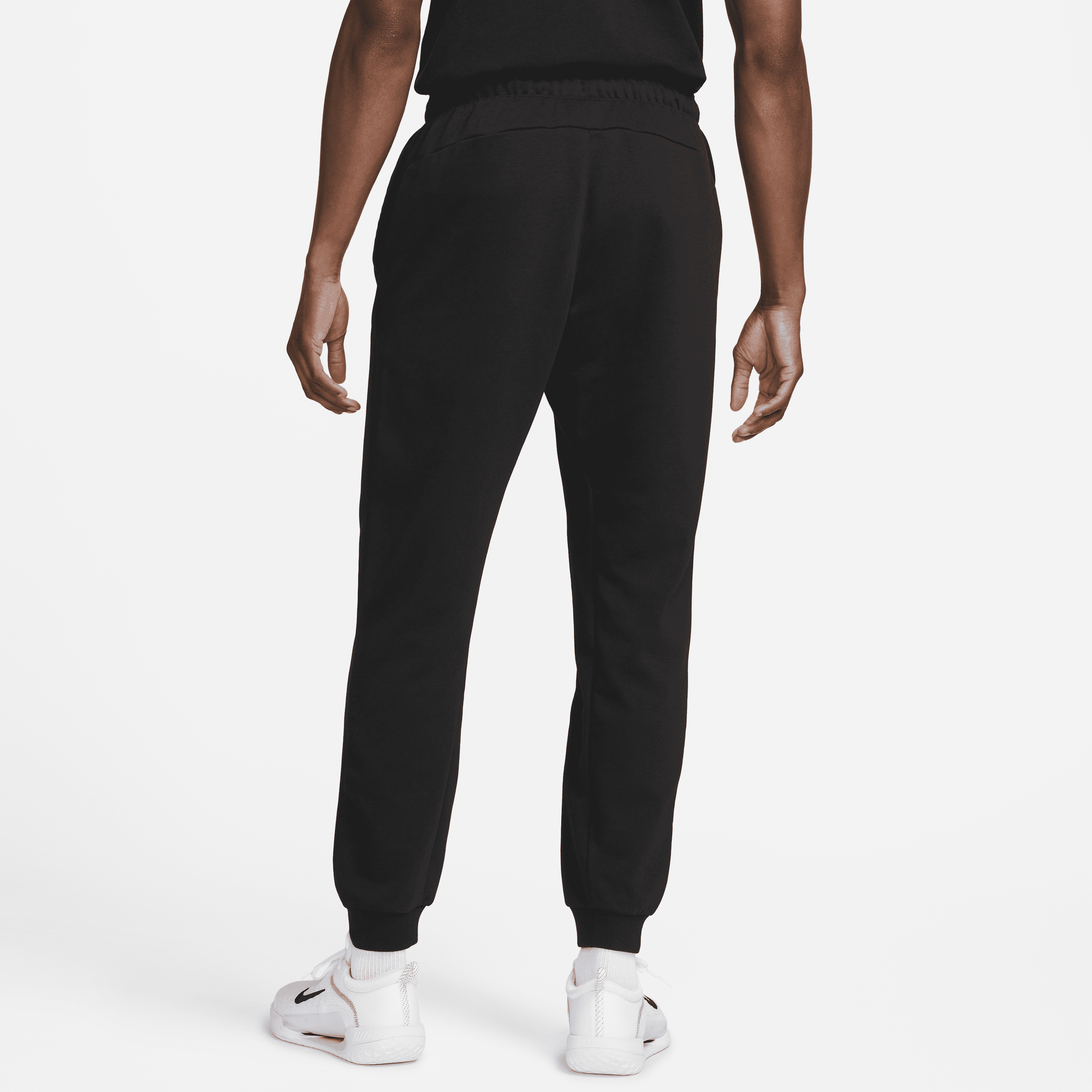 Pantalon de tennis en molleton NikeCourt Heritage pour homme - Noir