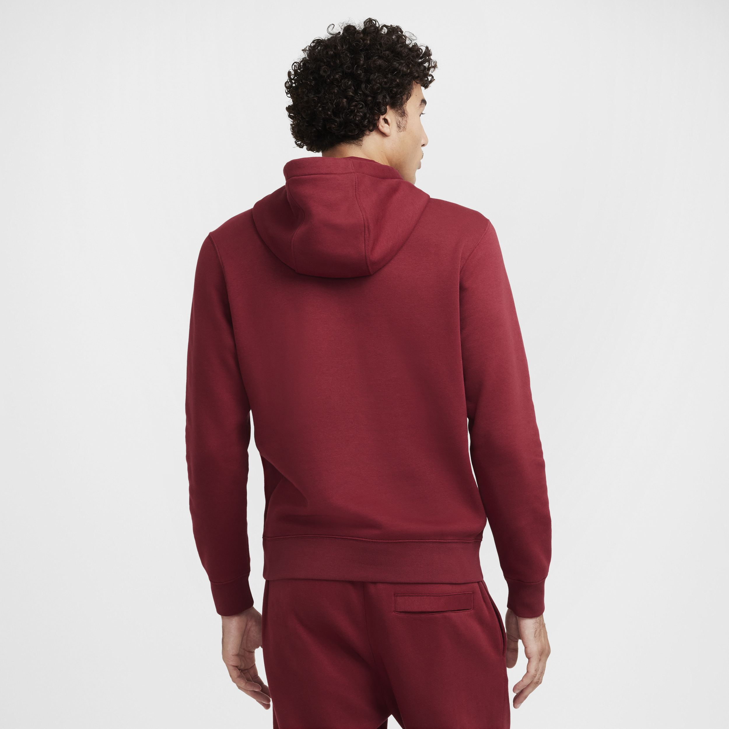 Sweat à capuche Nike Sportswear Club Fleece - Rouge