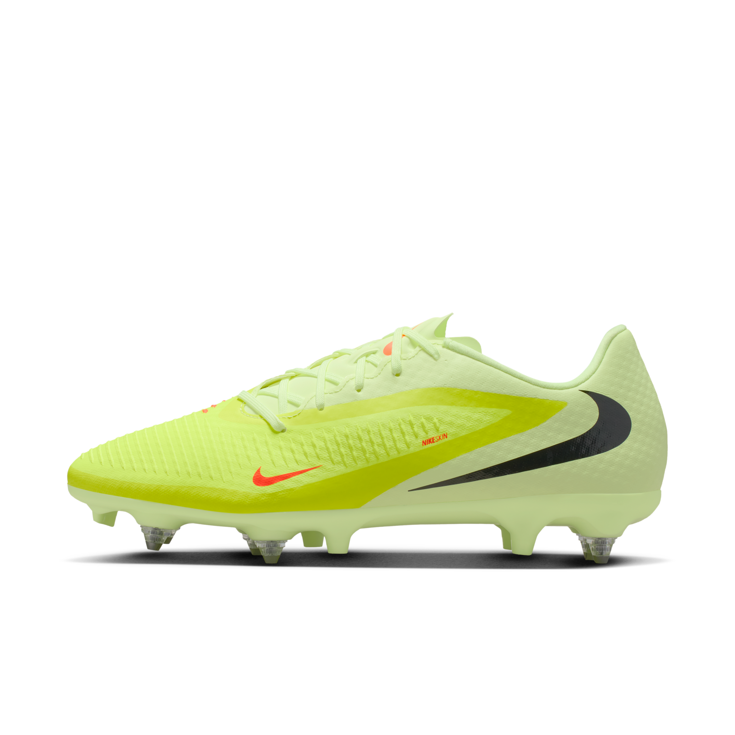 Thumbnail - Nike Phantom 6 Low Academy Fußballschuh für weichen Rasen - Orange