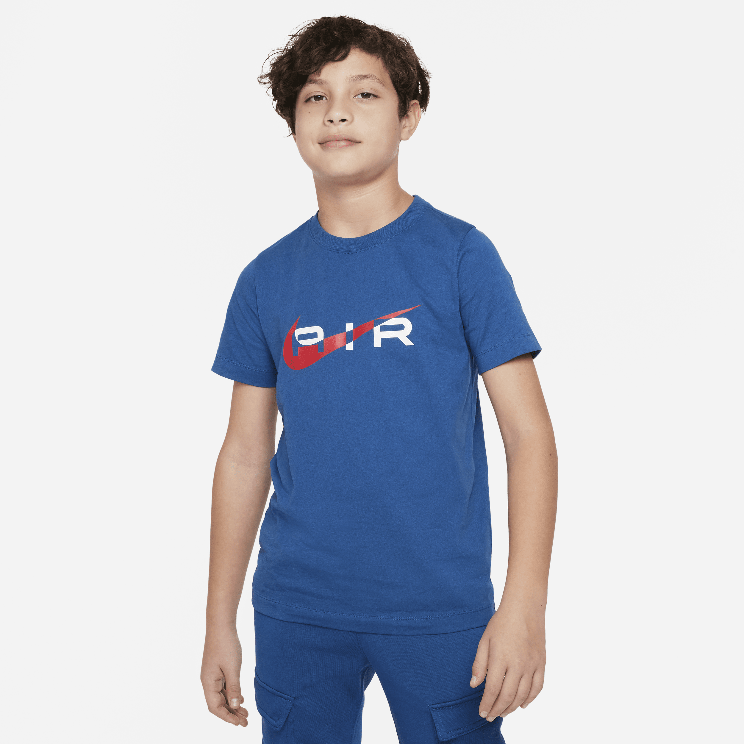 Nike Air T-shirt voor jongens Blauw
