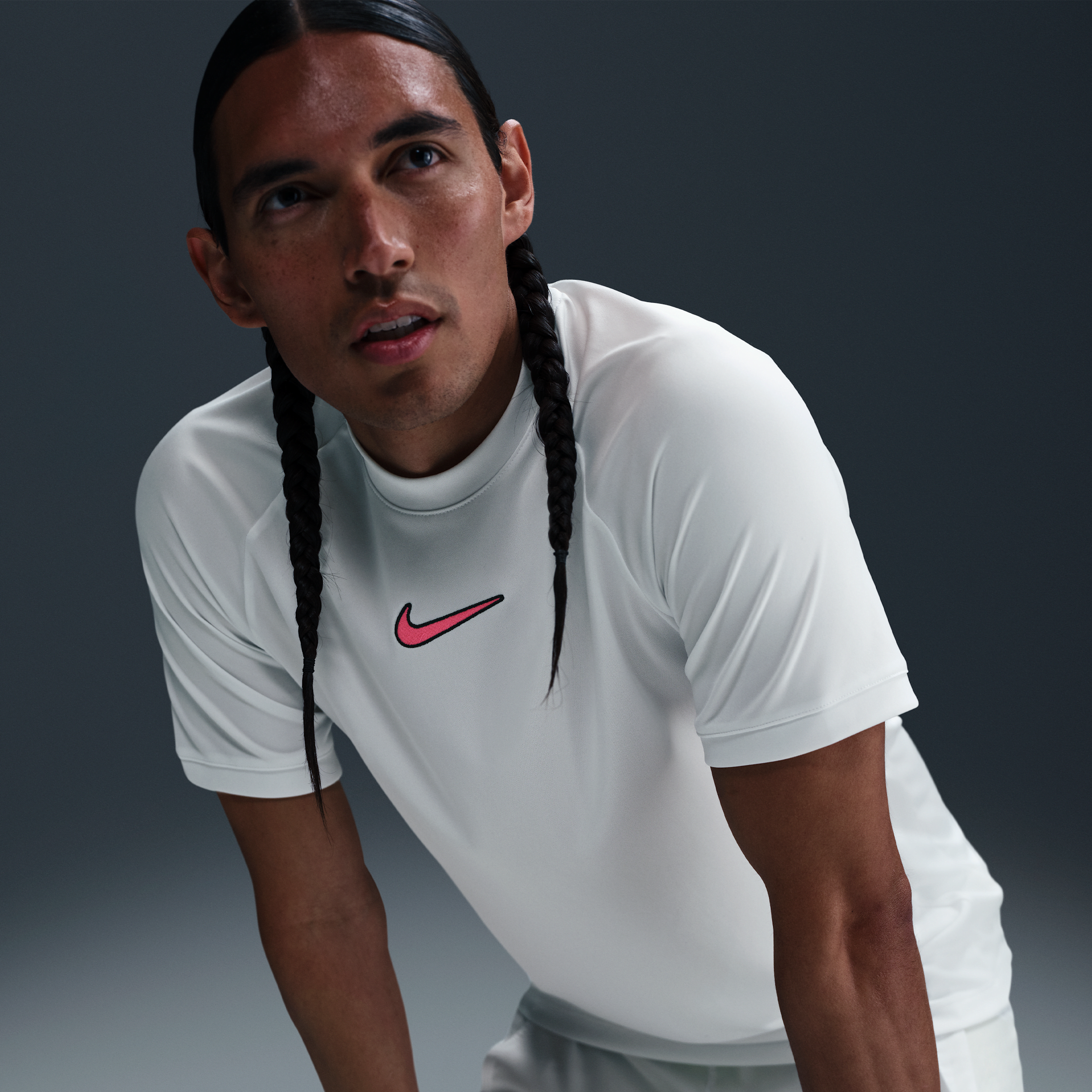 Thumbnail - Nike Academy Dri-FIT Fußballoberteil für Herren - Weiß