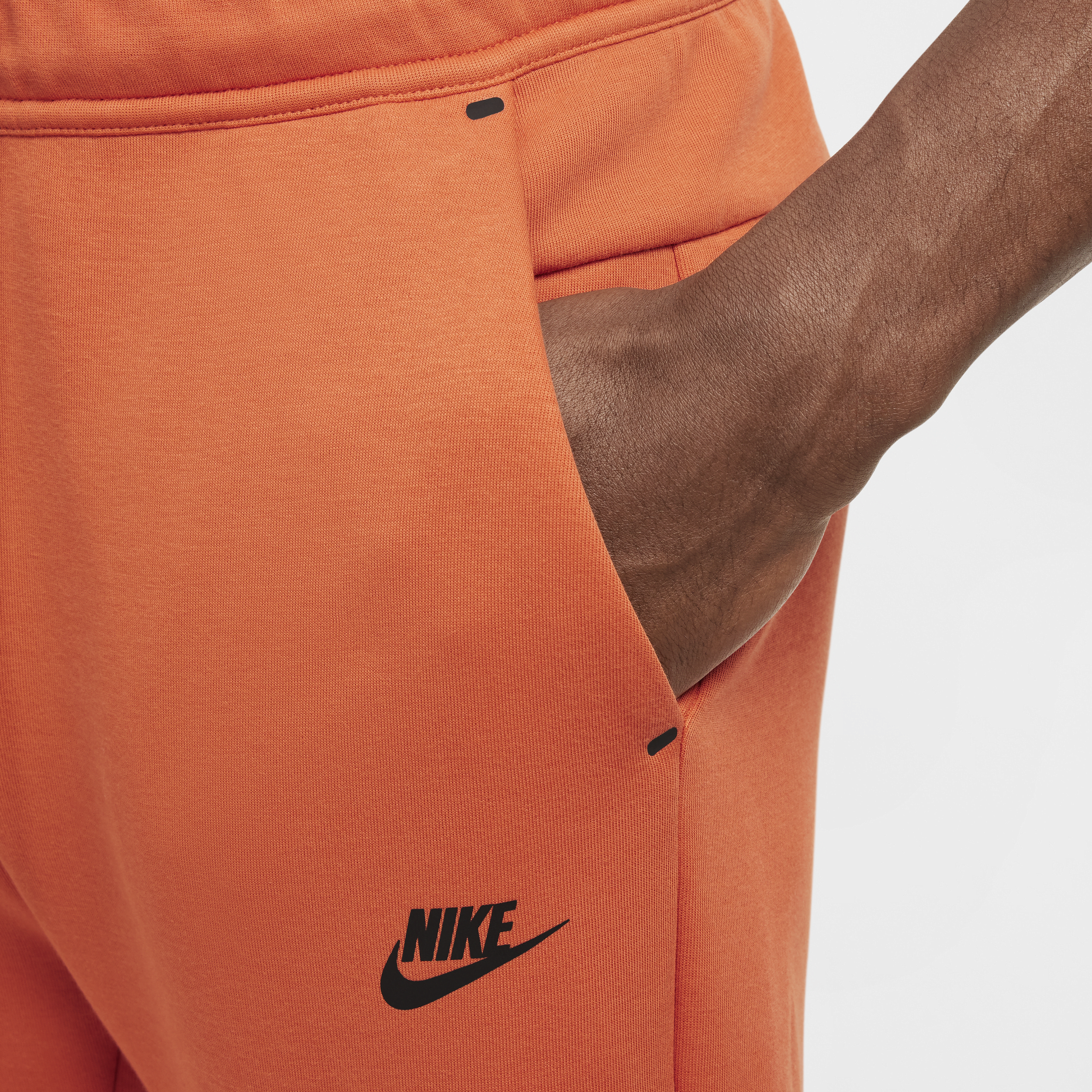 Pantalon de jogging en tissu Fleece Nike Tech pour homme - Orange