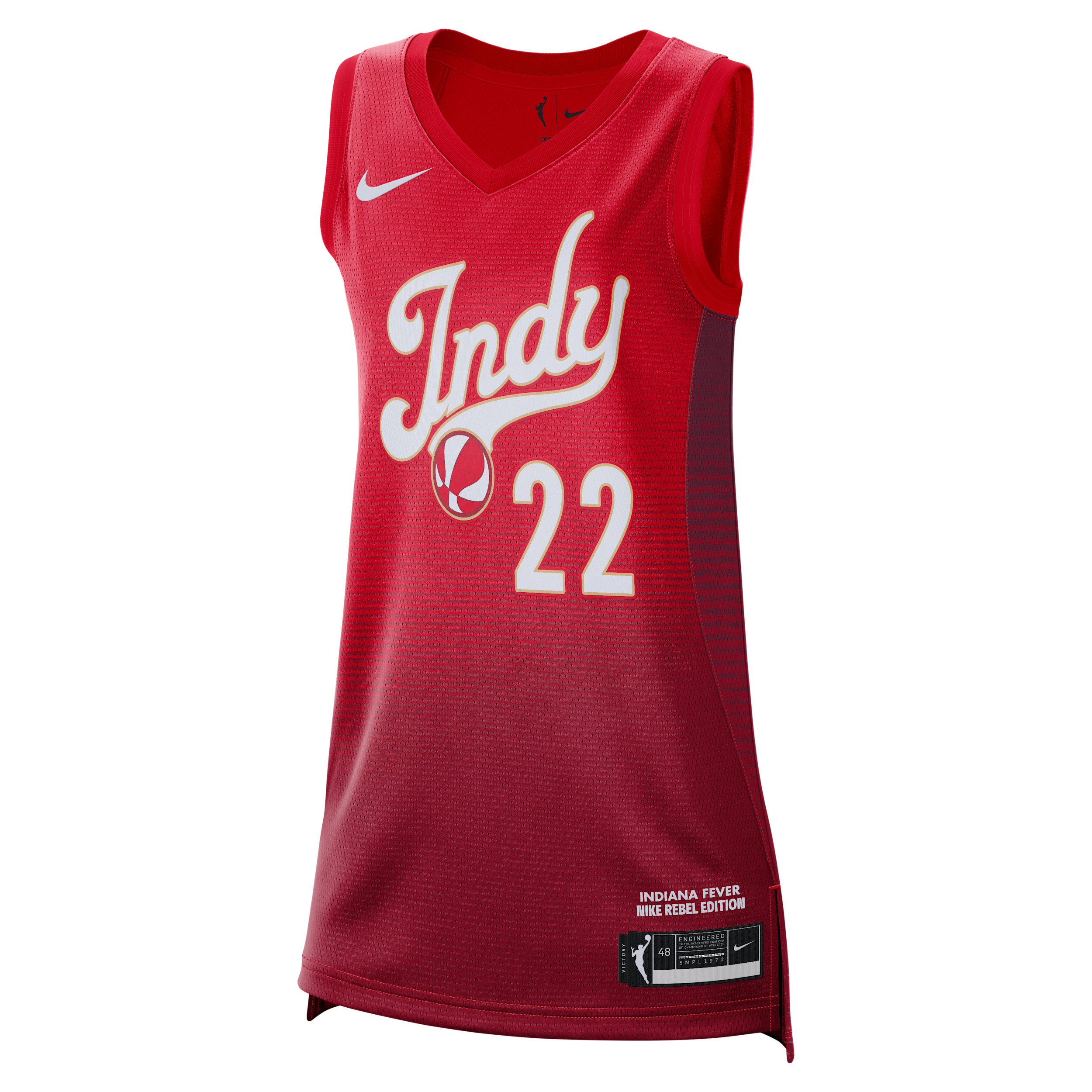 Caitlin Clark Indiana Fever 2026 Rebel Edition-Nike Dri-FIT WNBA Rebel-spillertrøje - rød