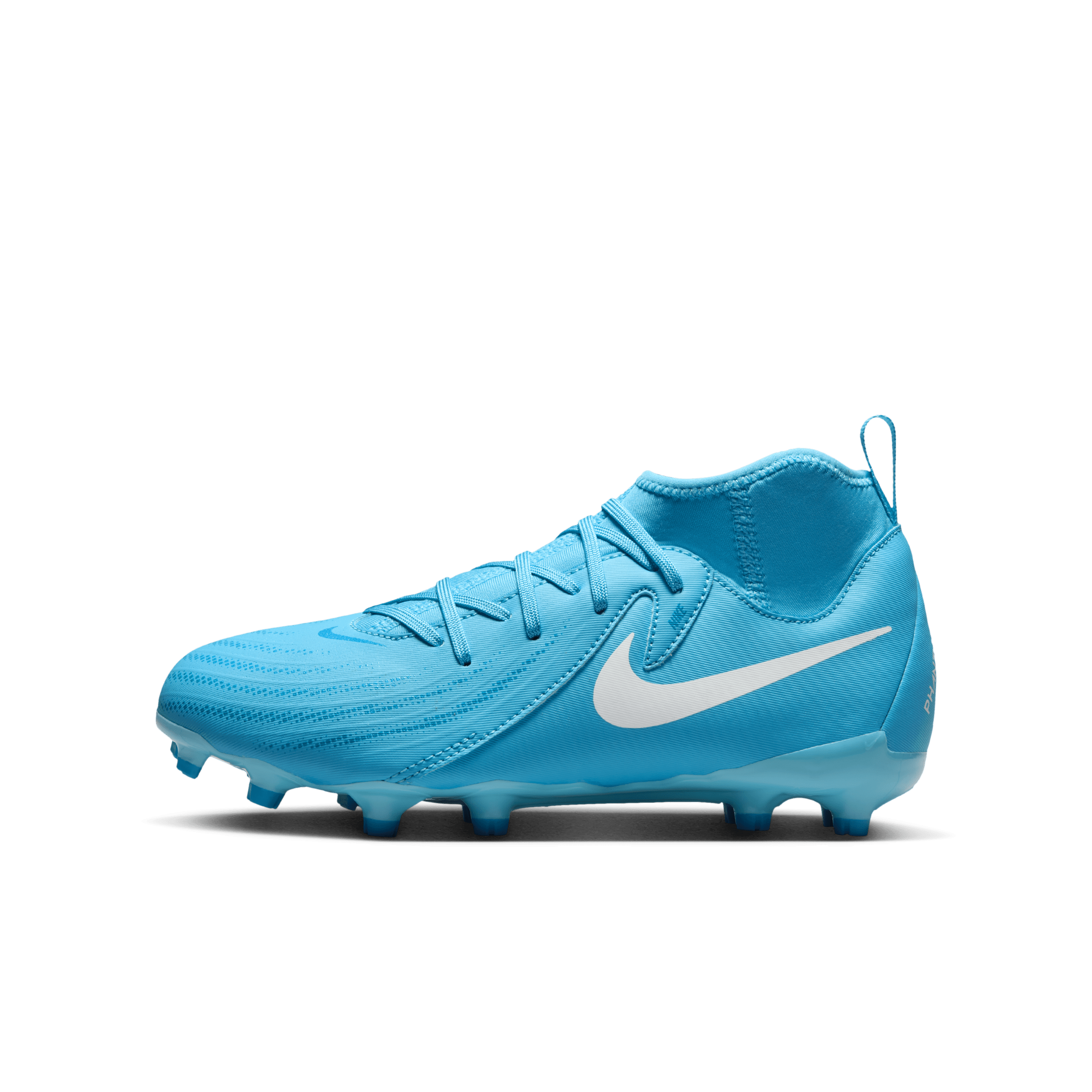 Chaussure de foot à crampons multisurfaces Nike Jr. Phantom Luna 2 Academy pour enfant/ado - Bleu