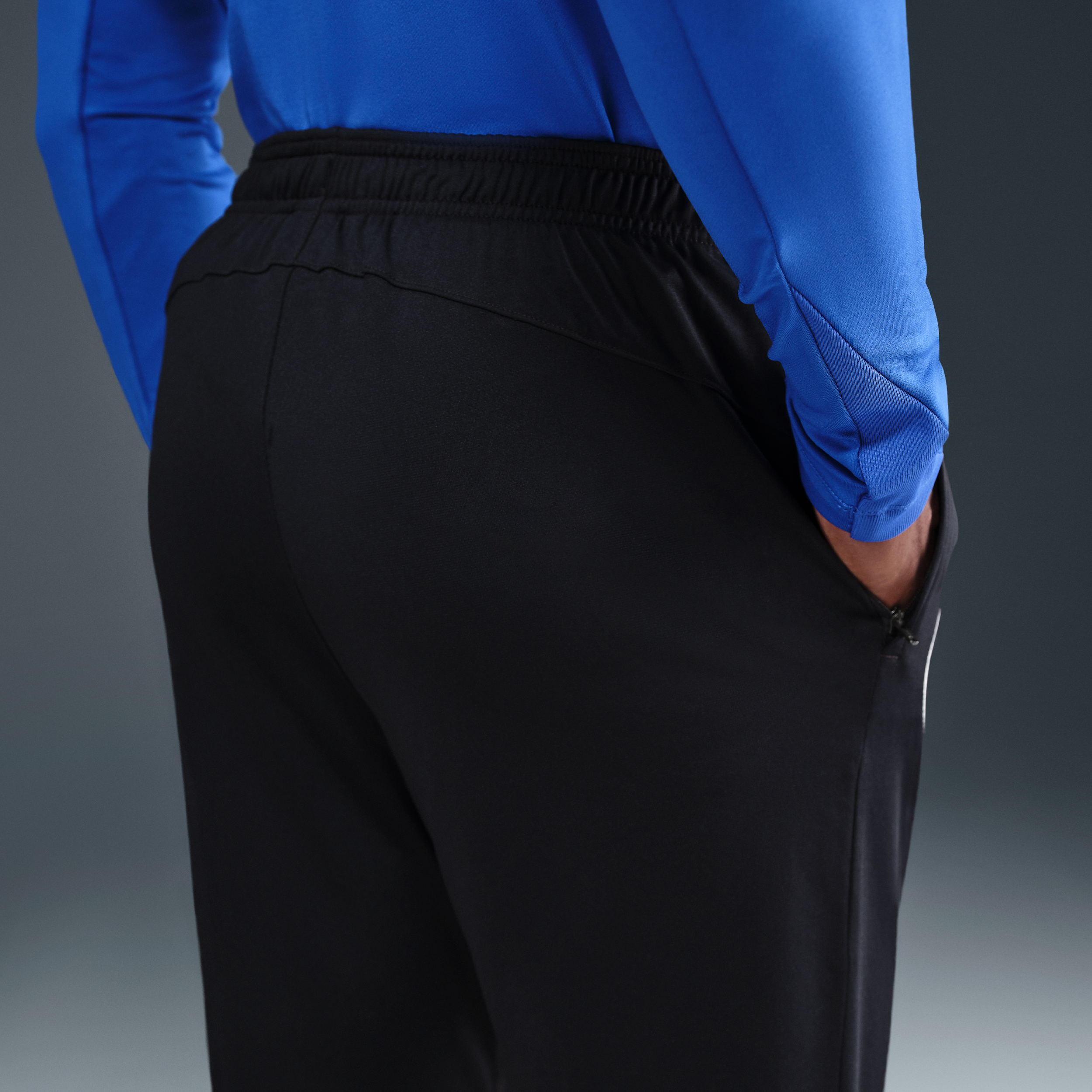 Thumbnail - FC Chelsea Strike Third Nike Dri-FIT Total 90 Fußball-Trainingshose aus Strickmaterial (Herren) - Schwarz