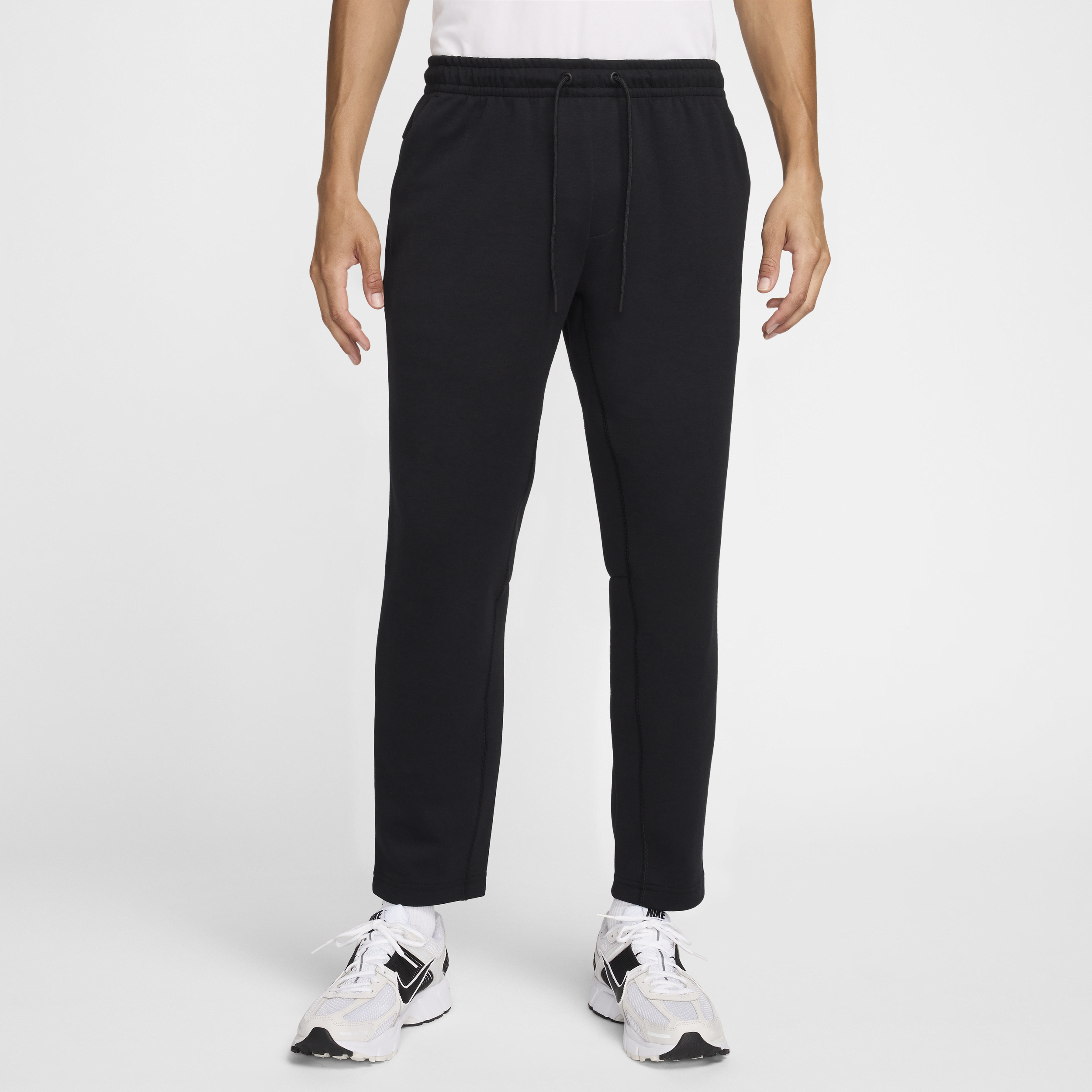 Nike Primary Fleece Men's Dri-FIT UV Tapered Performance Trousers - Black - Recycled Polyester Minimum - 50% Recycled Polyester
