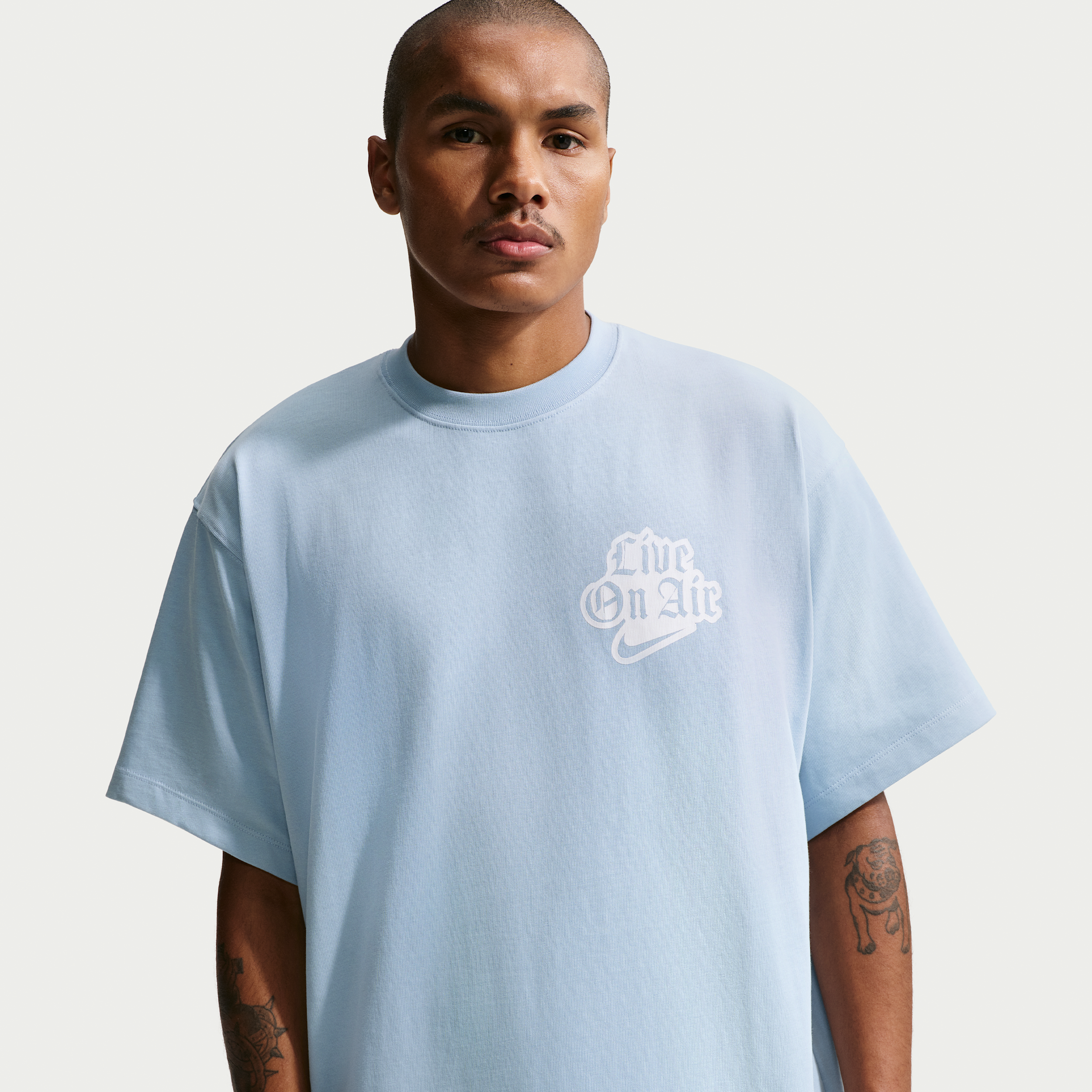 T-shirt Nike Solo Swoosh – Uomo - Blu