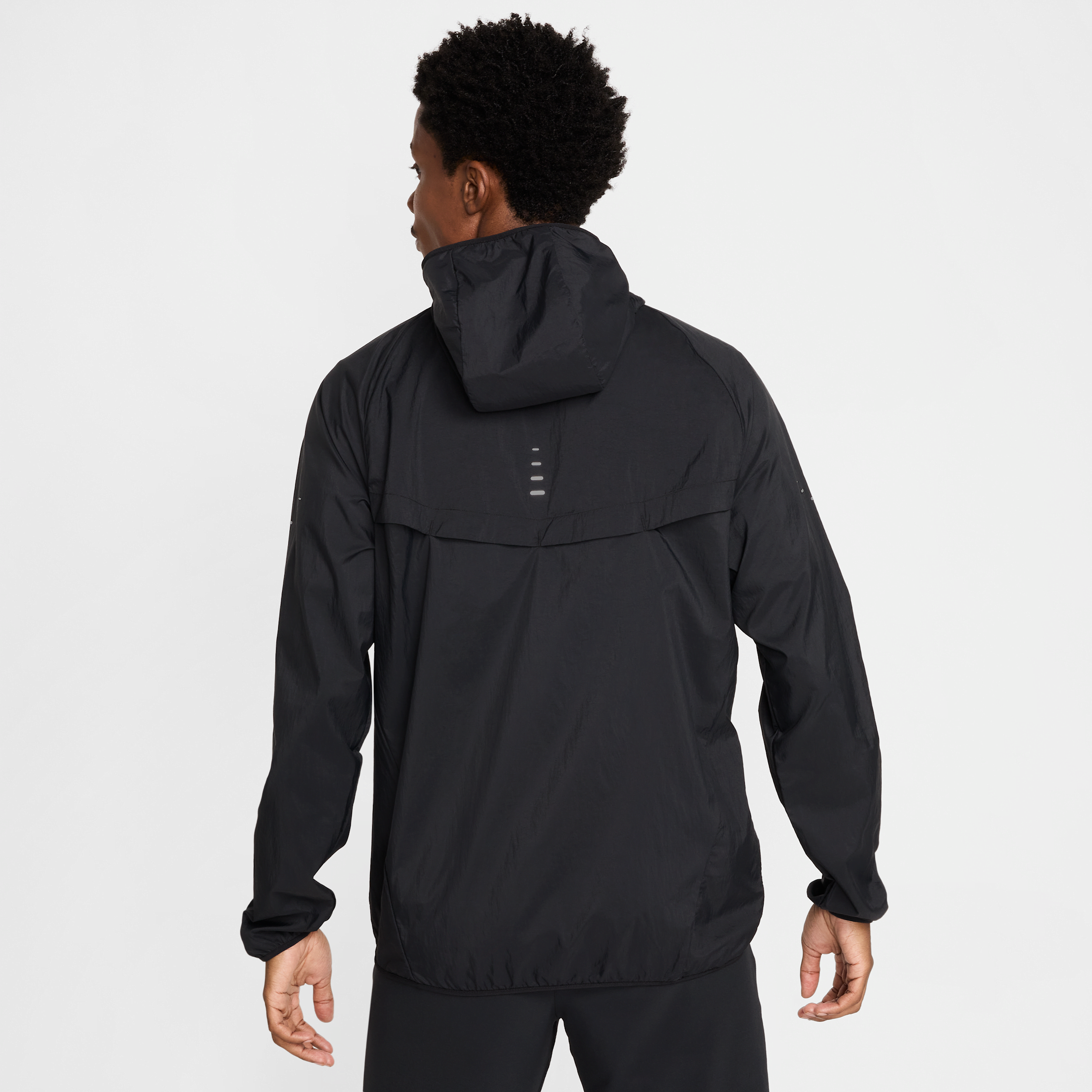 Veste de running déperlante anti-UV Nike Stride pour homme - Noir