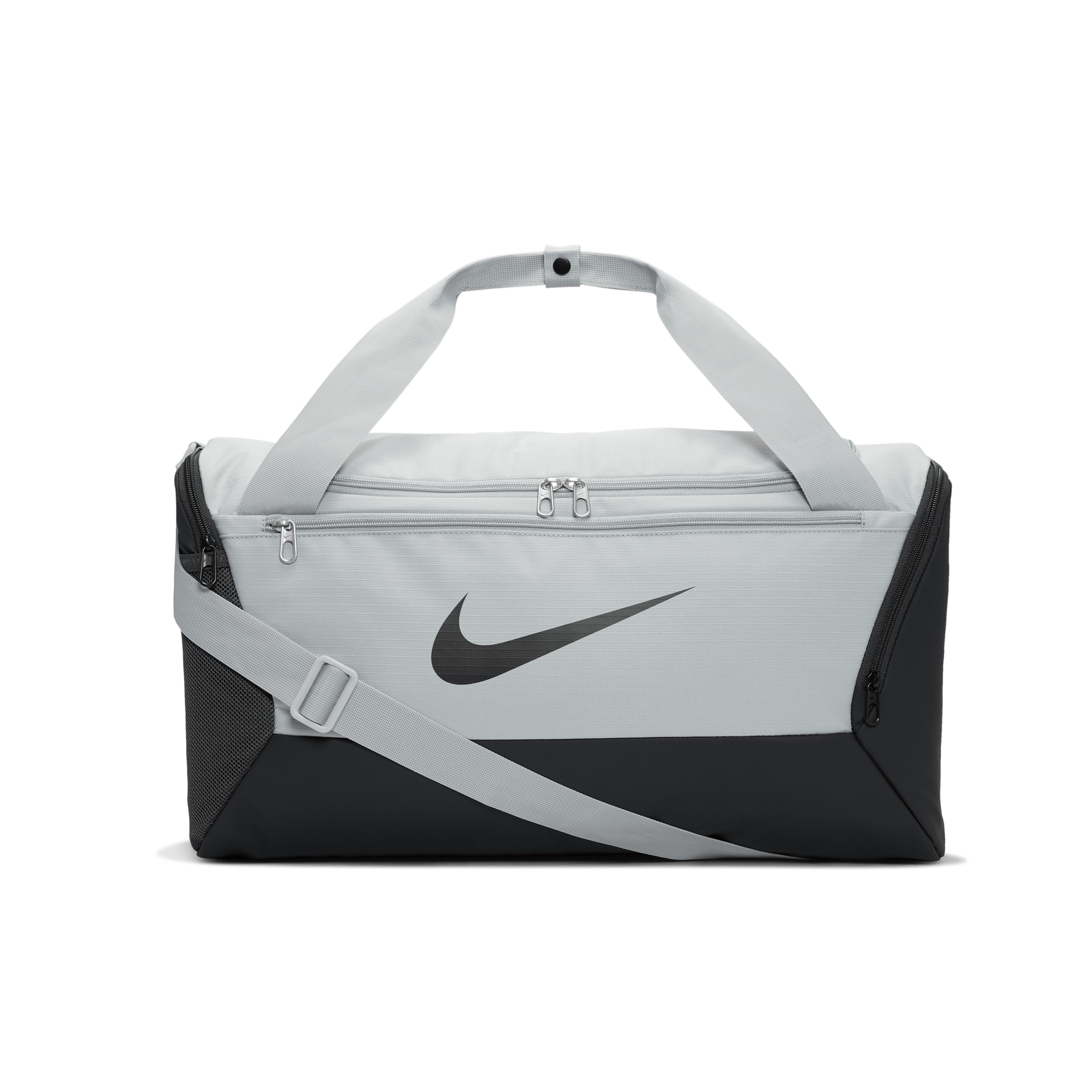 Nike Brasilia Training Duffel Bag (Small) - Grey - Polyester