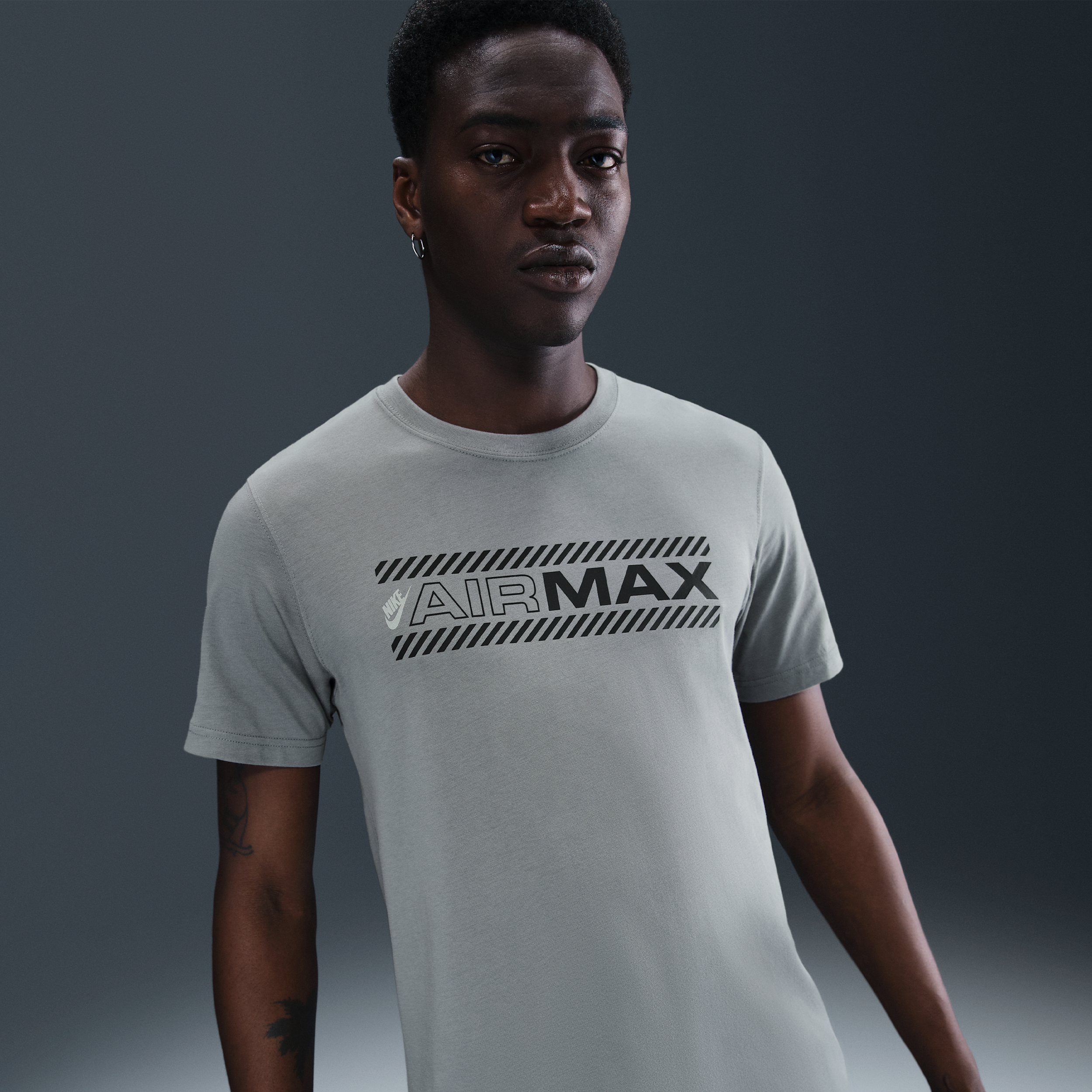 Thumbnail - Nike Air Max T-Shirt (Herren) - Grau