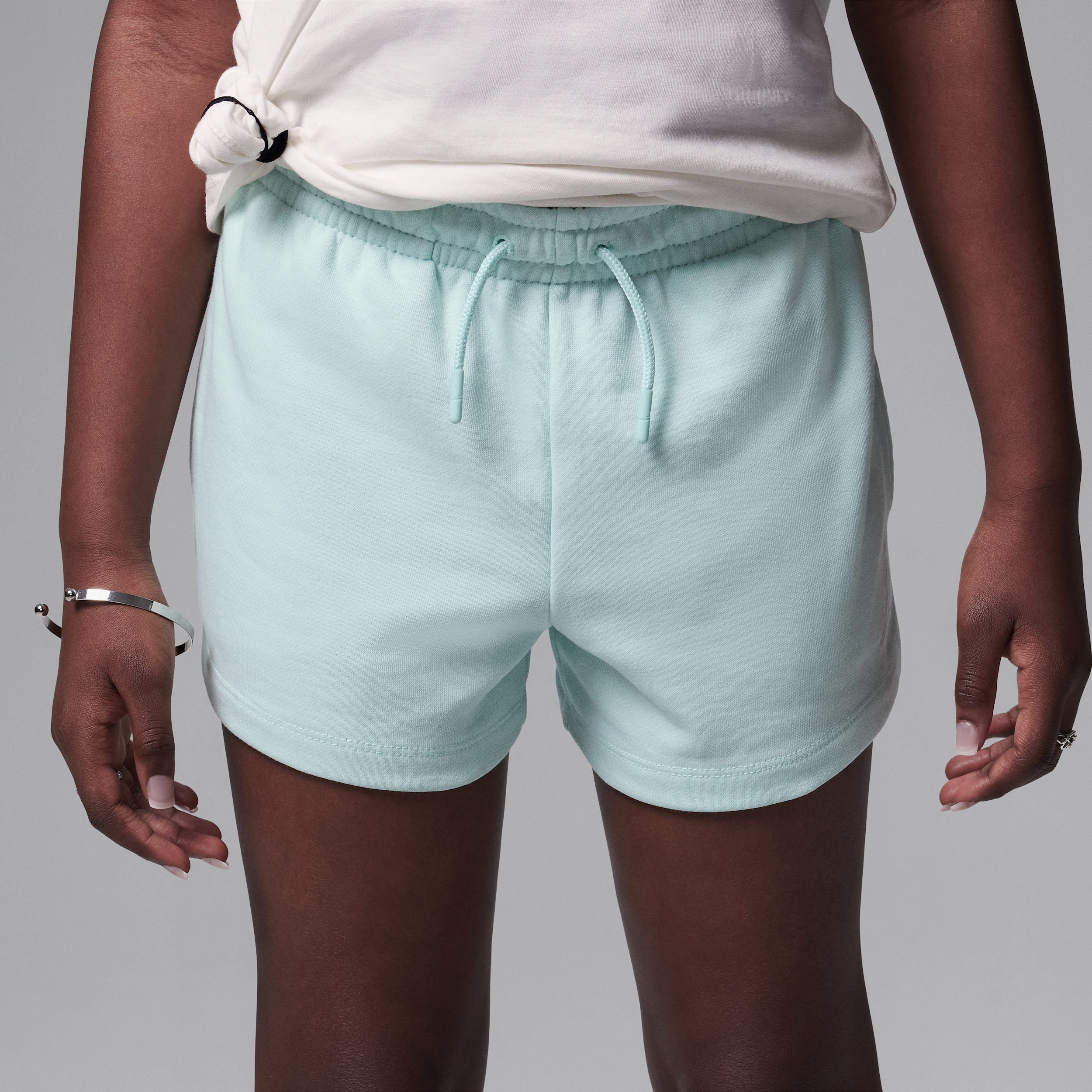 Thumbnail - Jordan Brooklyn Essentials French Terry-Shorts (ältere Kinder) - Grün