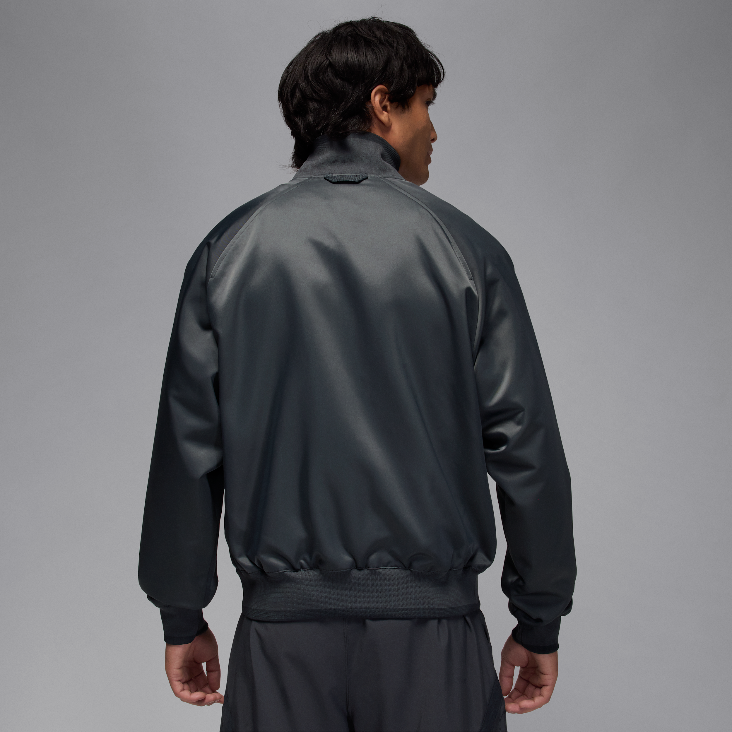 Thumbnail - Paris Saint-Germain Anthem-Herrenjacke - Grau