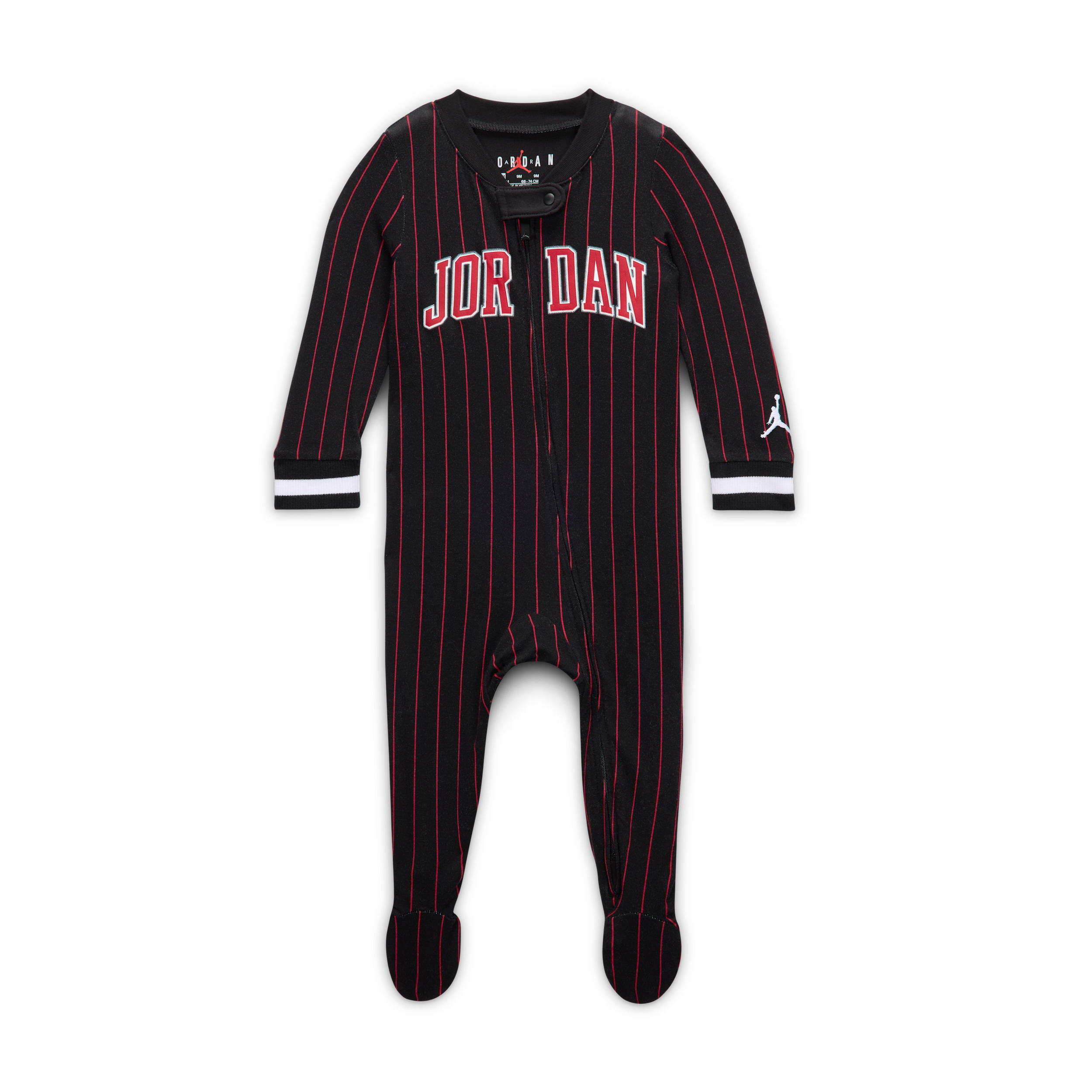 Tutina 23 Jersey con piedi – Bebè (0-9 mesi) - Nero