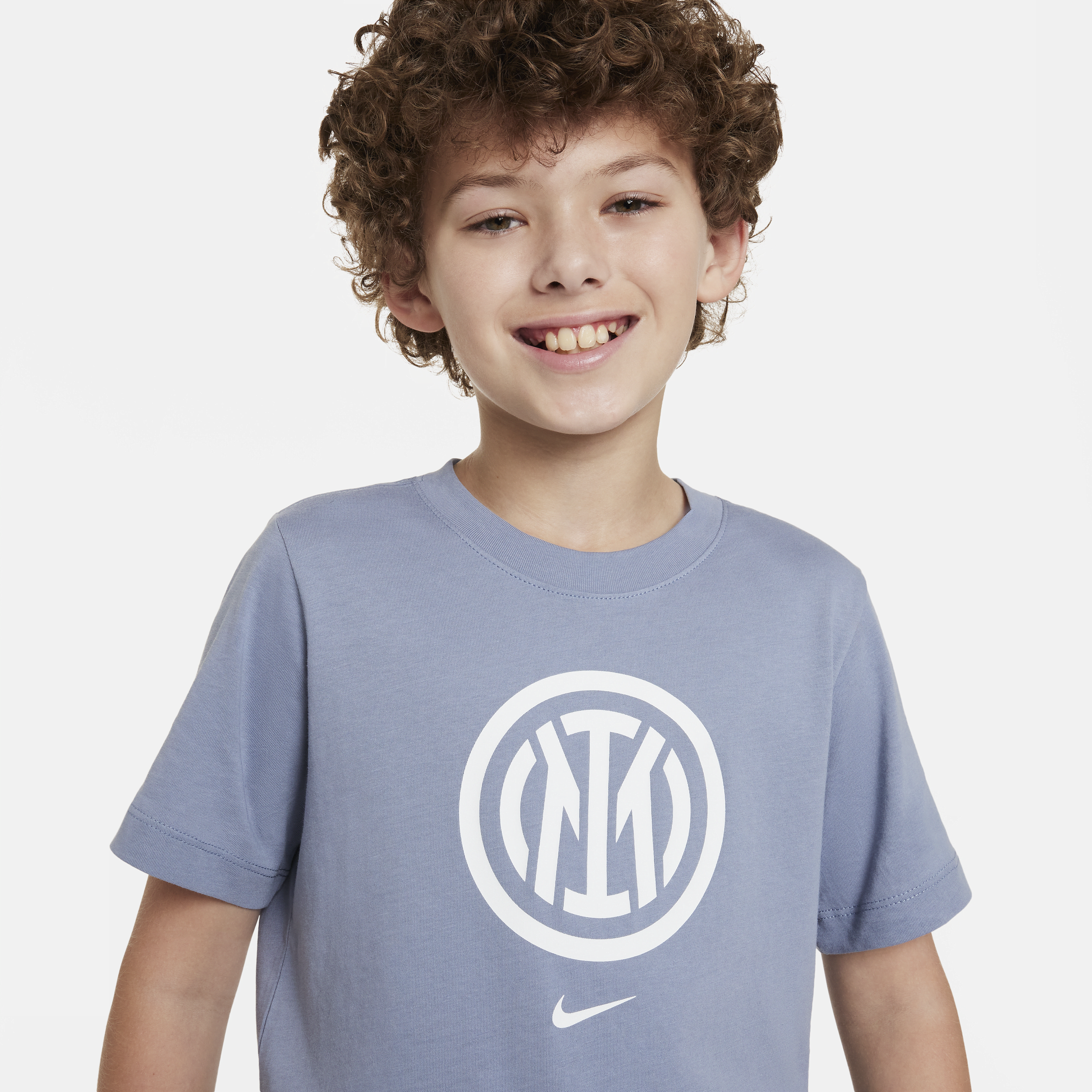 Nike Inter Milan Crest T-shirt voor kids Blauw