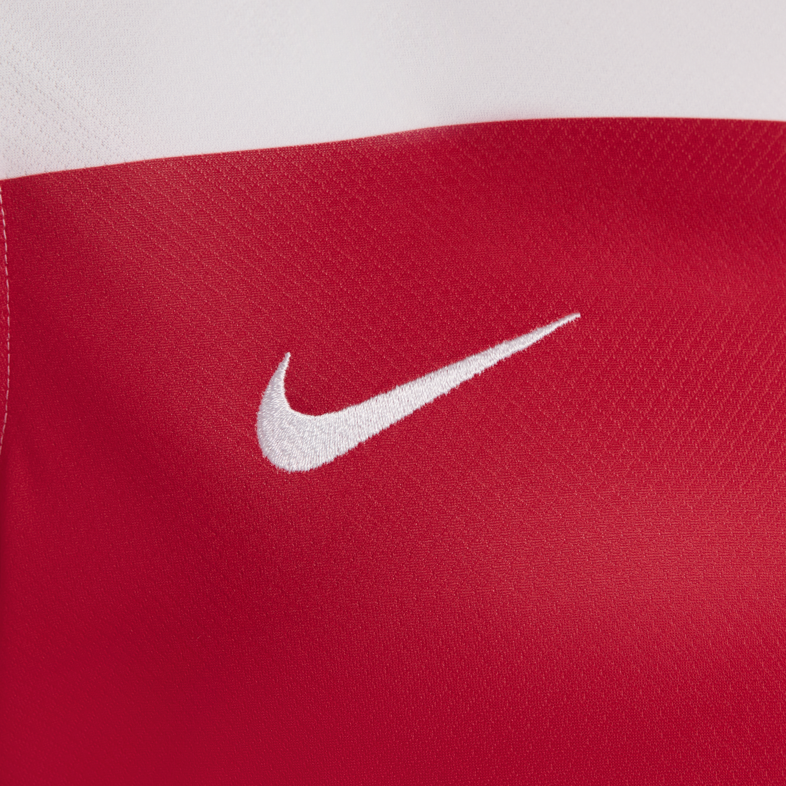Nike Kroatië 2024 25 Stadium Thuis Dri-FIT replica voetbalshirt voor dames Wit
