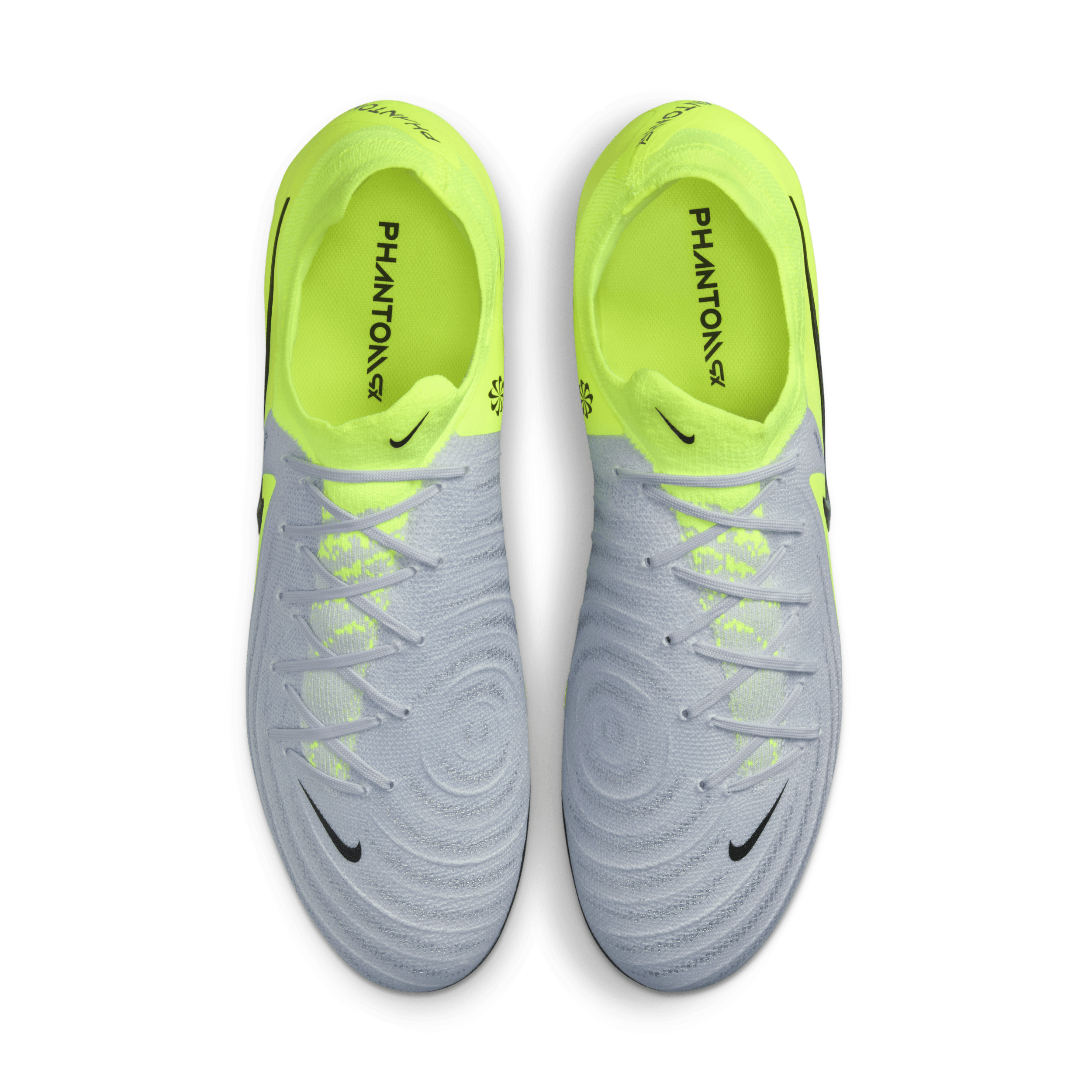 Chaussure de foot à crampons basse FG Nike Phantom GX 2 Pro - Gris