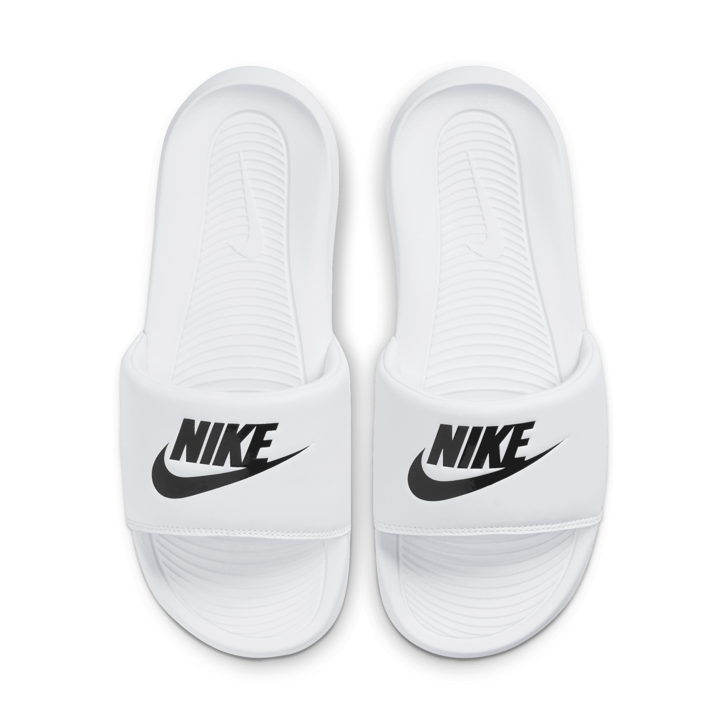 Claquette Nike Victori One pour femme - Blanc